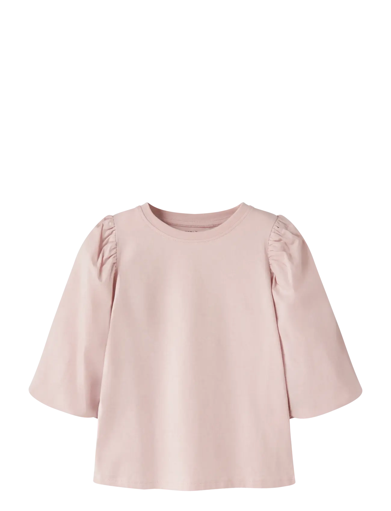 name it Nkfkomha 2/4 Top, Børn, 3/4 Ærmet Puff Top, Pink, Str: 116