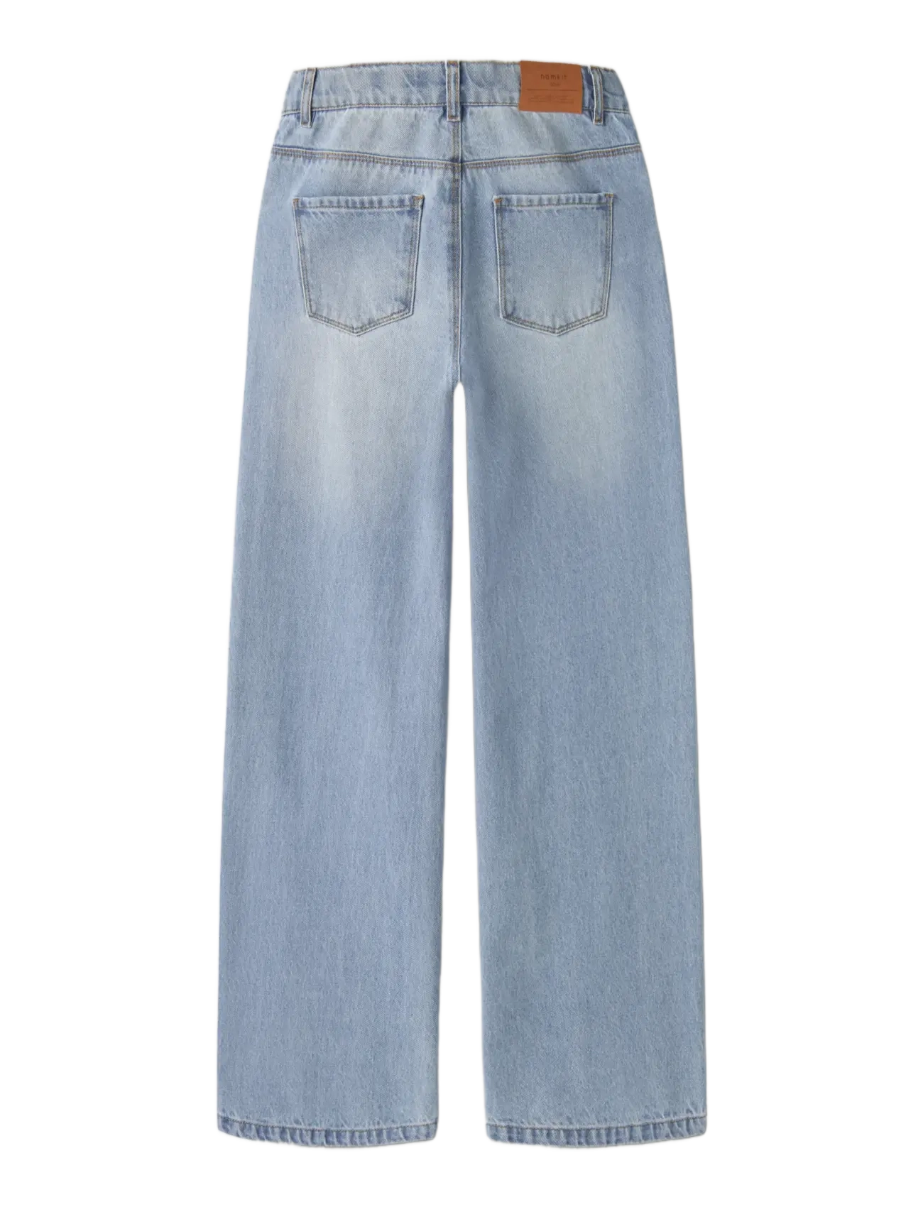 name it - NKFBELLA WIDE RHINE JEANS 6608-IM - light blue denim - 1