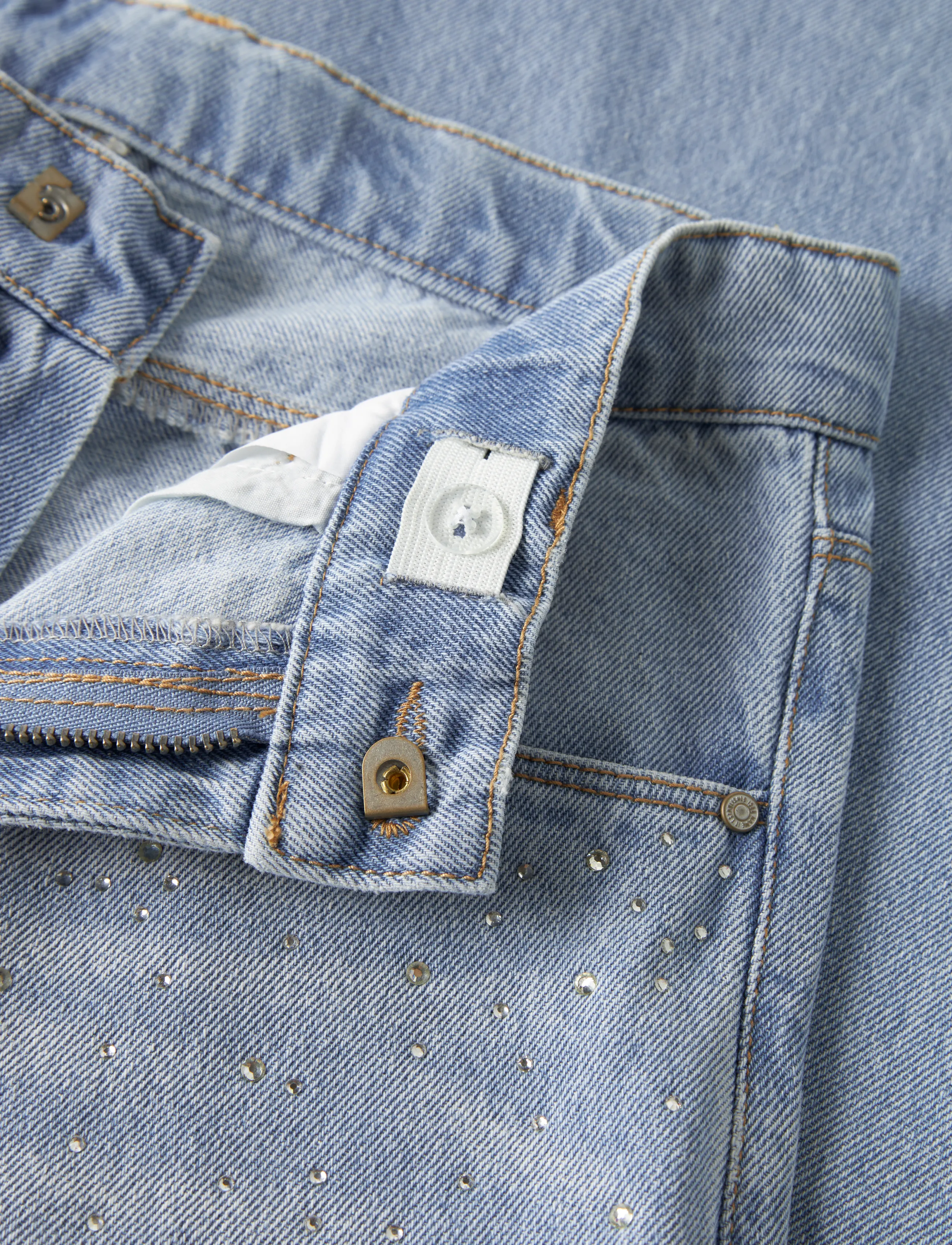 name it - NKFBELLA WIDE RHINE JEANS 6608-IM - light blue denim - 5