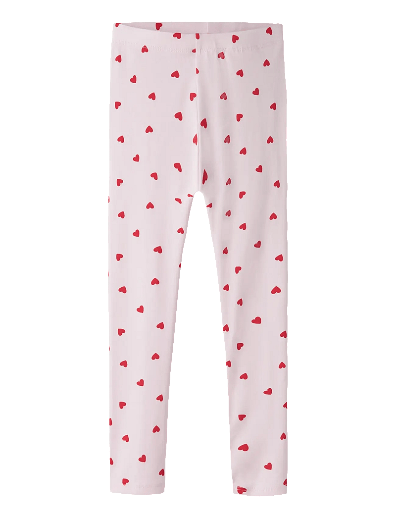 name it - NMFBHEART XSL LEGGING - leggings - cradle pink - 1