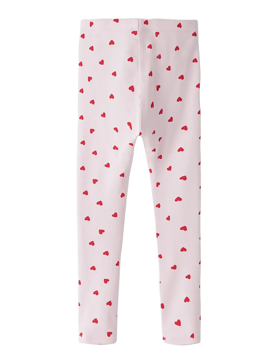 name it - NMFBHEART XSL LEGGING - leggings - cradle pink - 2