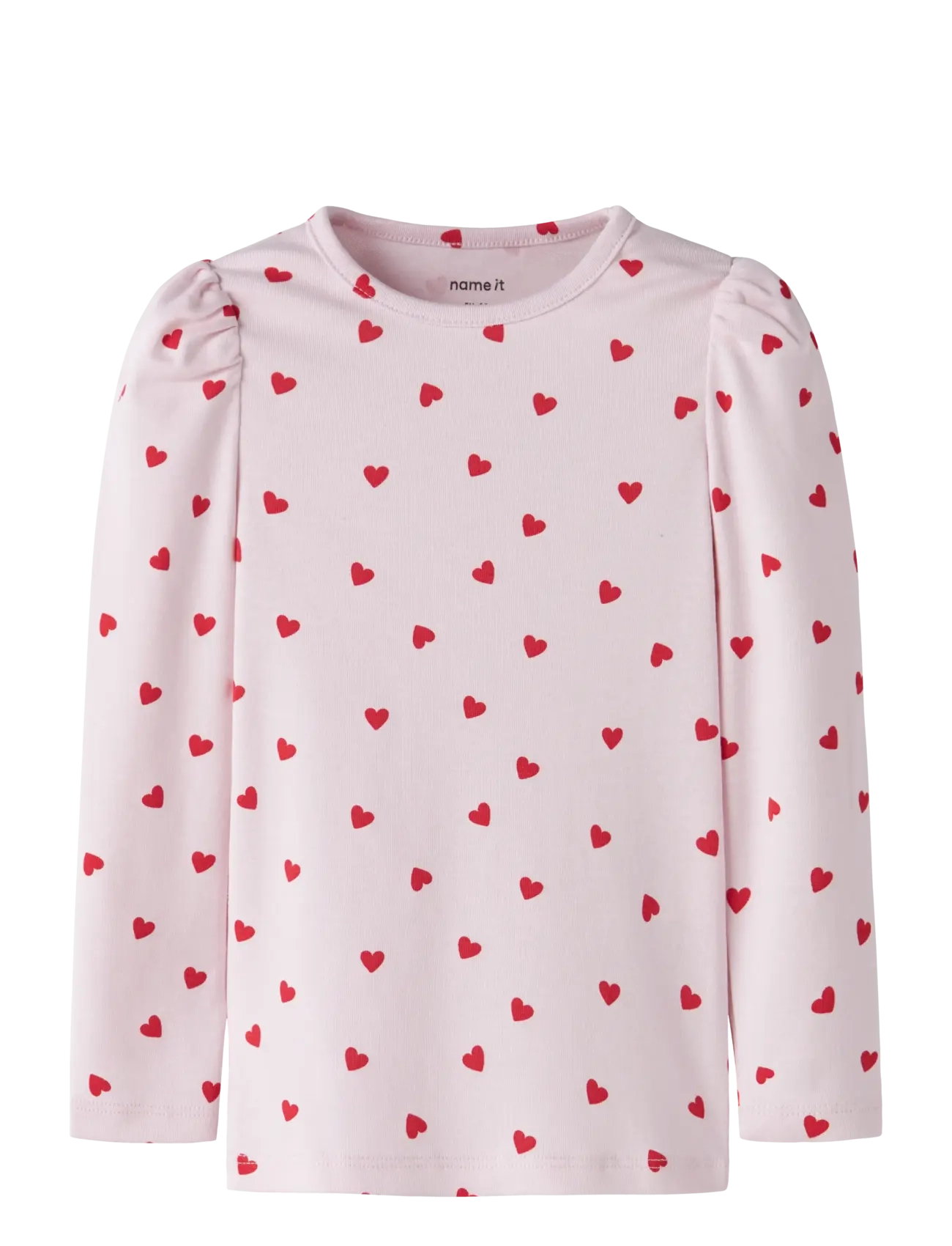 name it NMFBHEART XSL LS TOP - Shop by age - CRADLE PINK / pink/rose