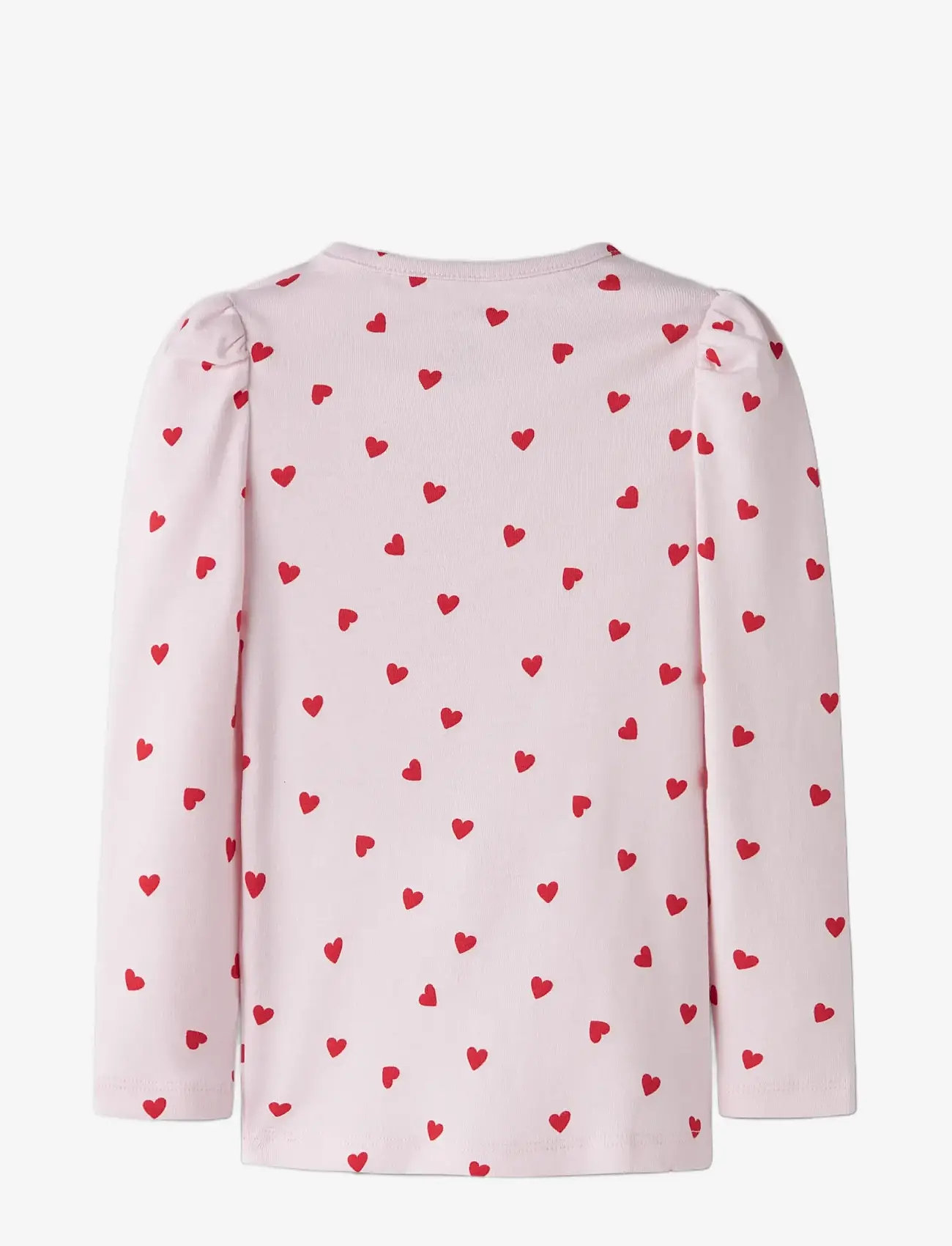 name it - NMFBHEART XSL LS TOP - langærmede t-shirts - cradle pink - 2