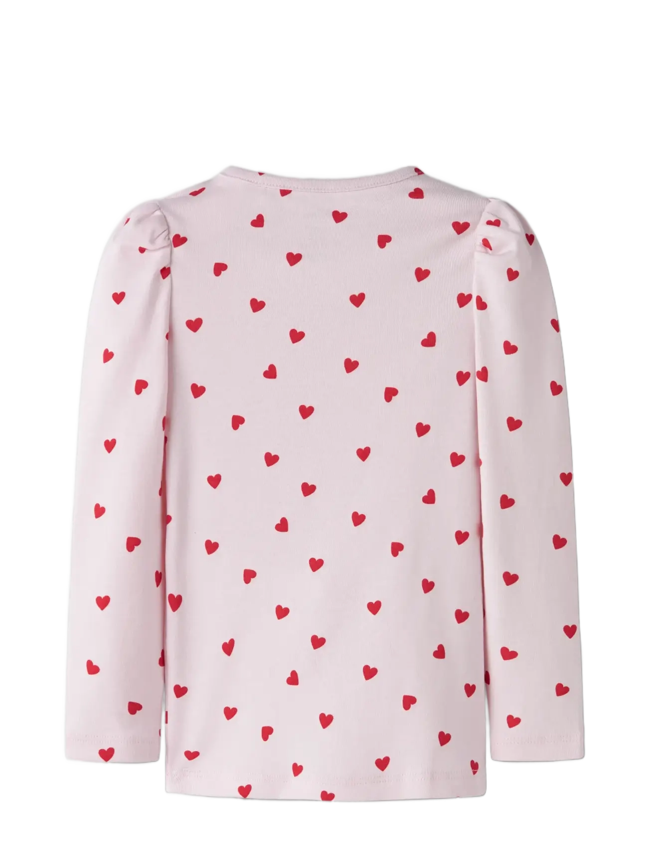 name it - NMFBHEART XSL LS TOP - lange mouwen - cradle pink - 2
