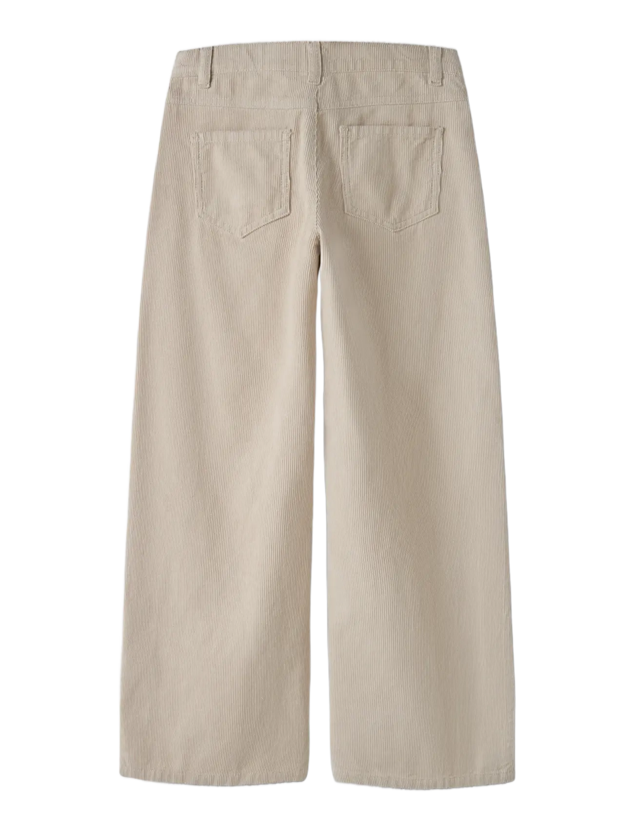 name it - NKFROSE X-WIDE CORD PANTS 2009-CY - bukser - oatmeal - 1