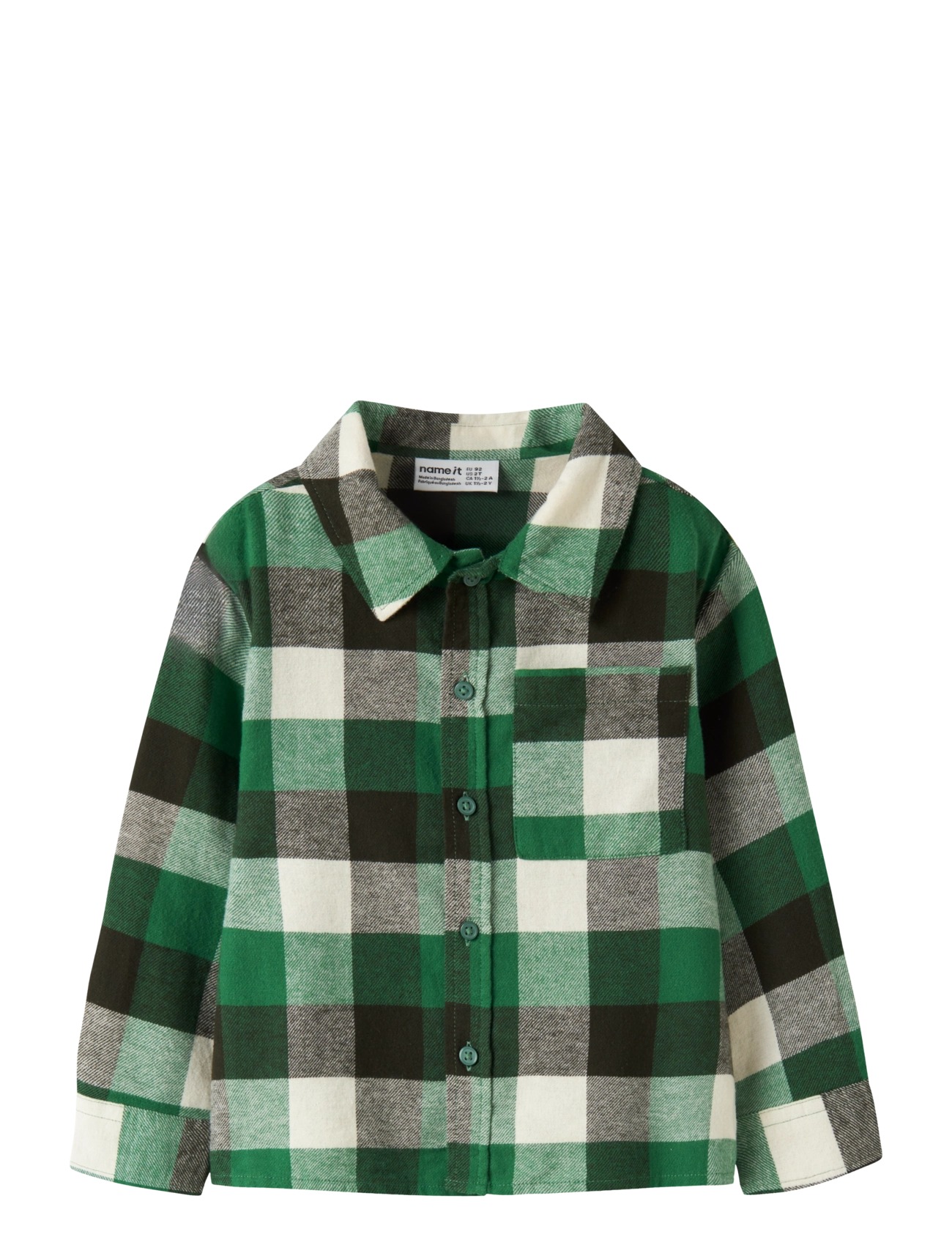 name it NMMLEVIN LS OVERSHIRT - Inspiration - VERDANT GREEN / green
