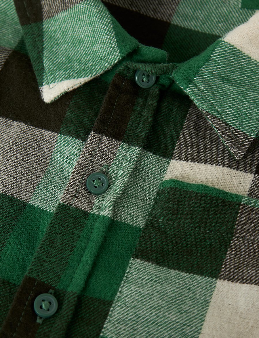 name it - NMMLEVIN LS OVERSHIRT - langärmlige hemden - verdant green - 4