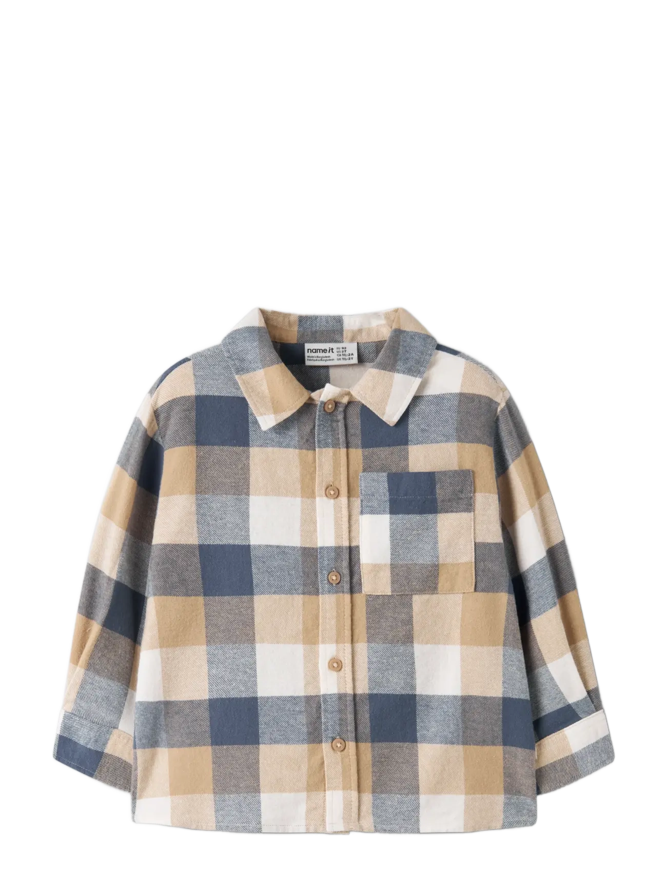 name it - NMMLEVIN LS OVERSHIRT - langärmlige hemden - vintage indigo - 2