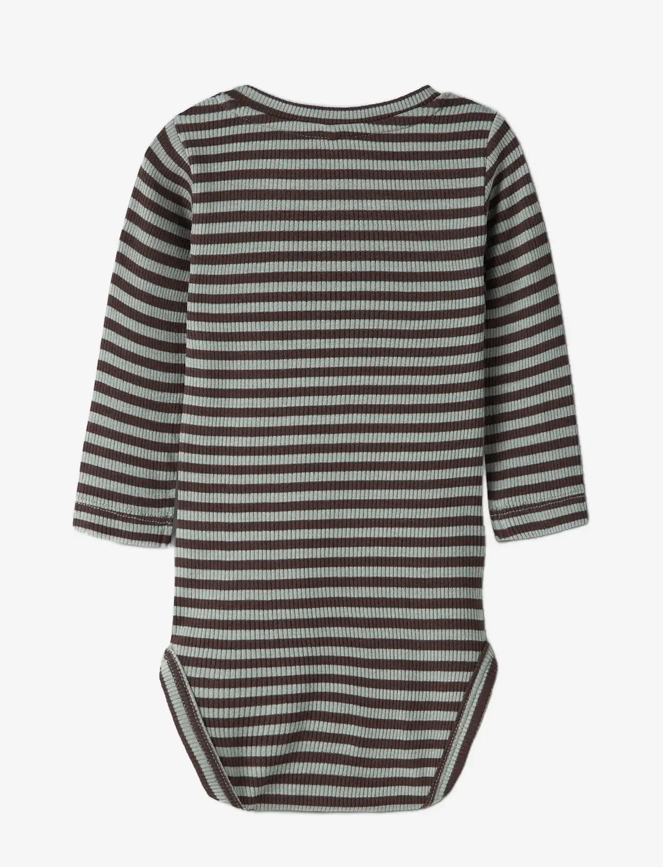 name it - NBMKARDIO LS BODY - langærmede heldragter - green milieu - 1