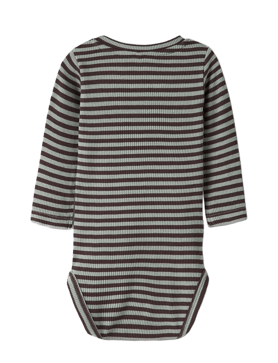name it - NBMKARDIO LS BODY - ar garām piedurknēm - green milieu - 1