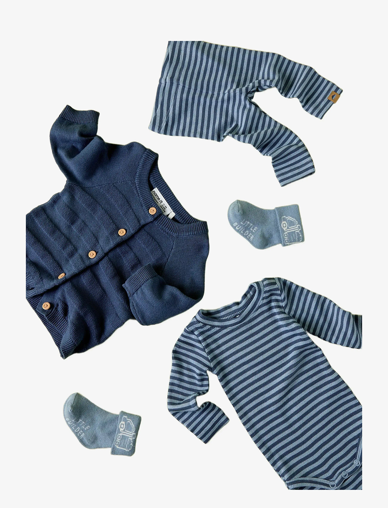 name it - NBMKARDIO LONG JOHN - ashley blue - 2