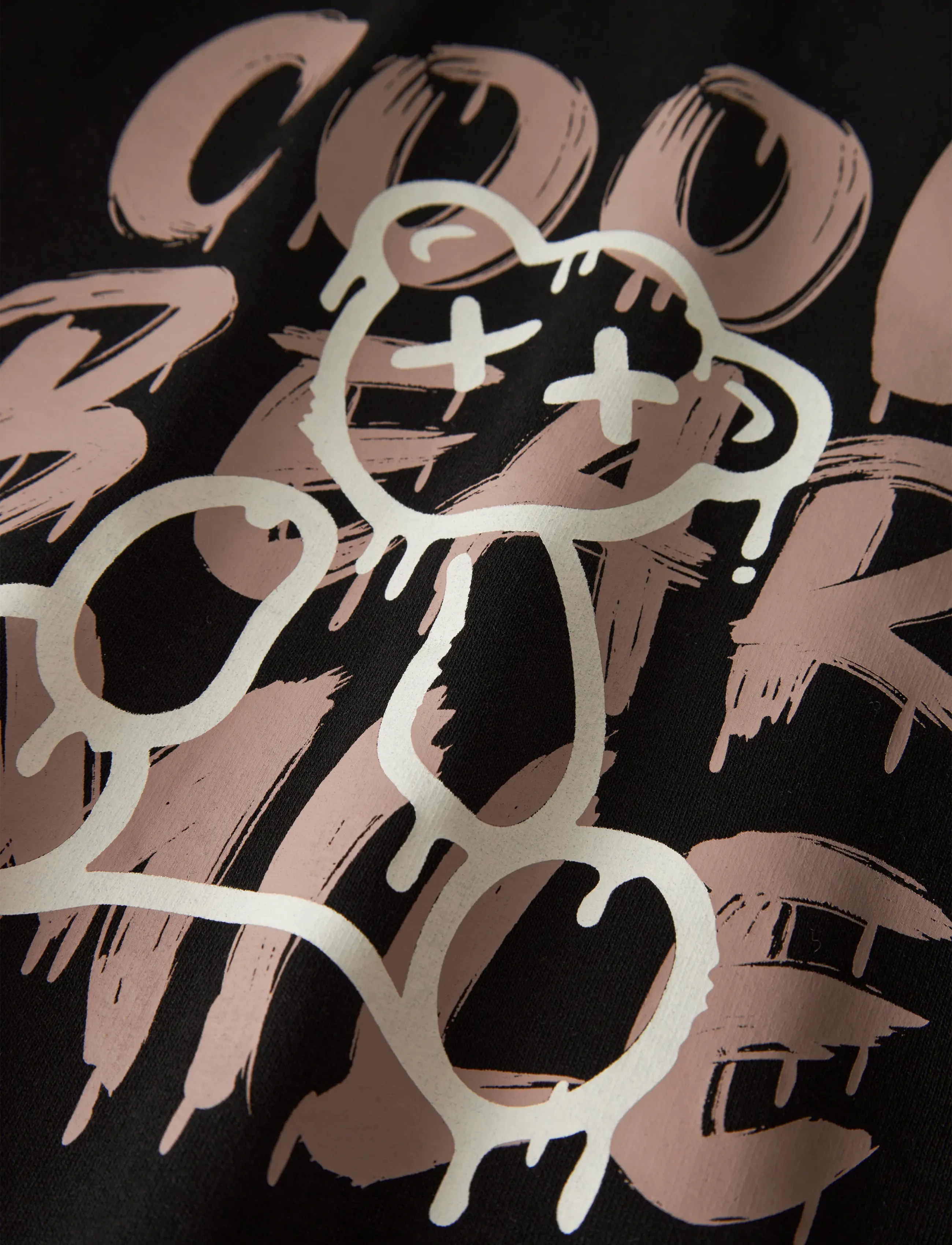 name it - NKMKEMUEL LS SWE WH BRU BOX PS NOOS - hoodies - black - 3