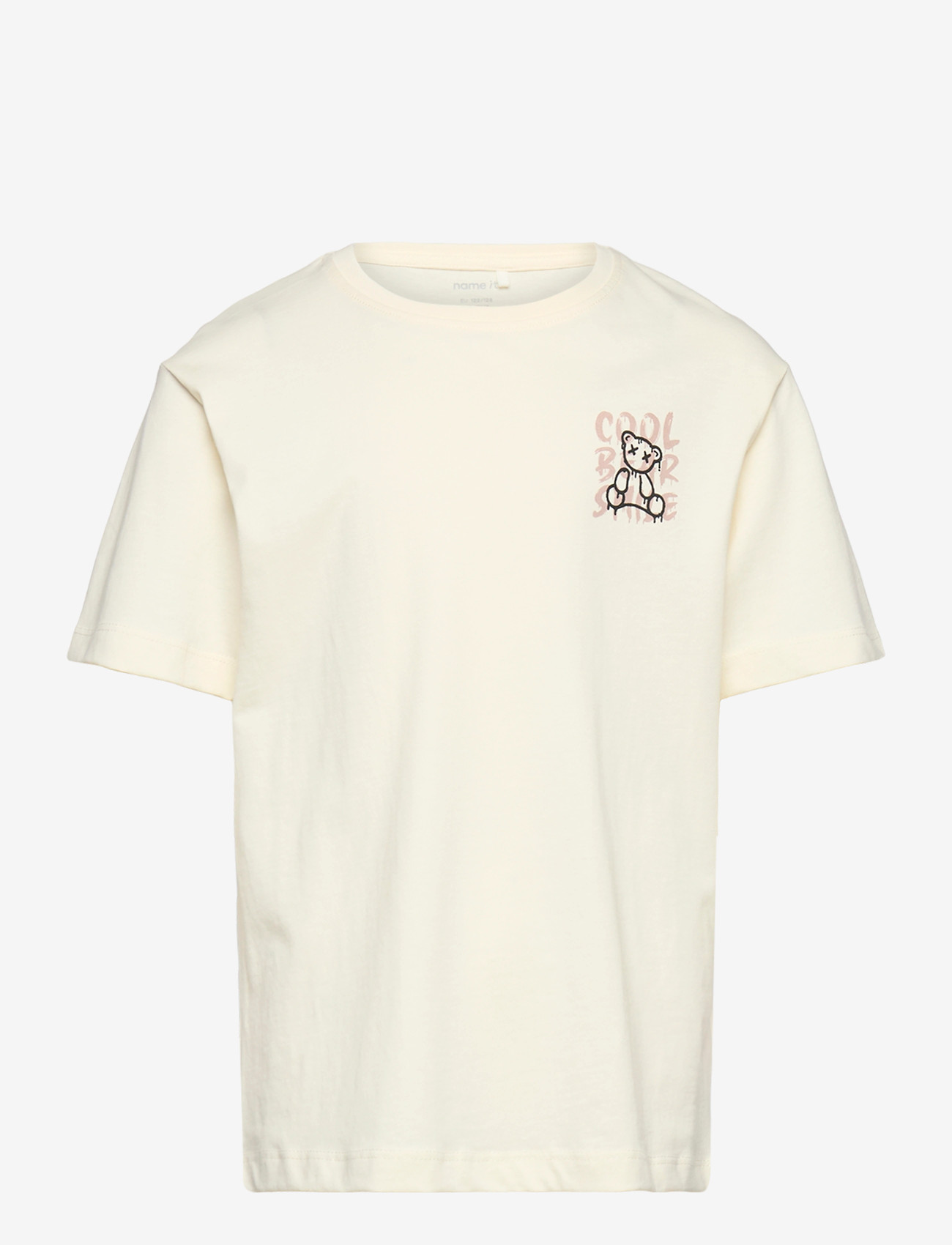 name it - NKMKEMUEL SS RLX TOP BOX PS NOOS - kurzärmelige - antique white - 1