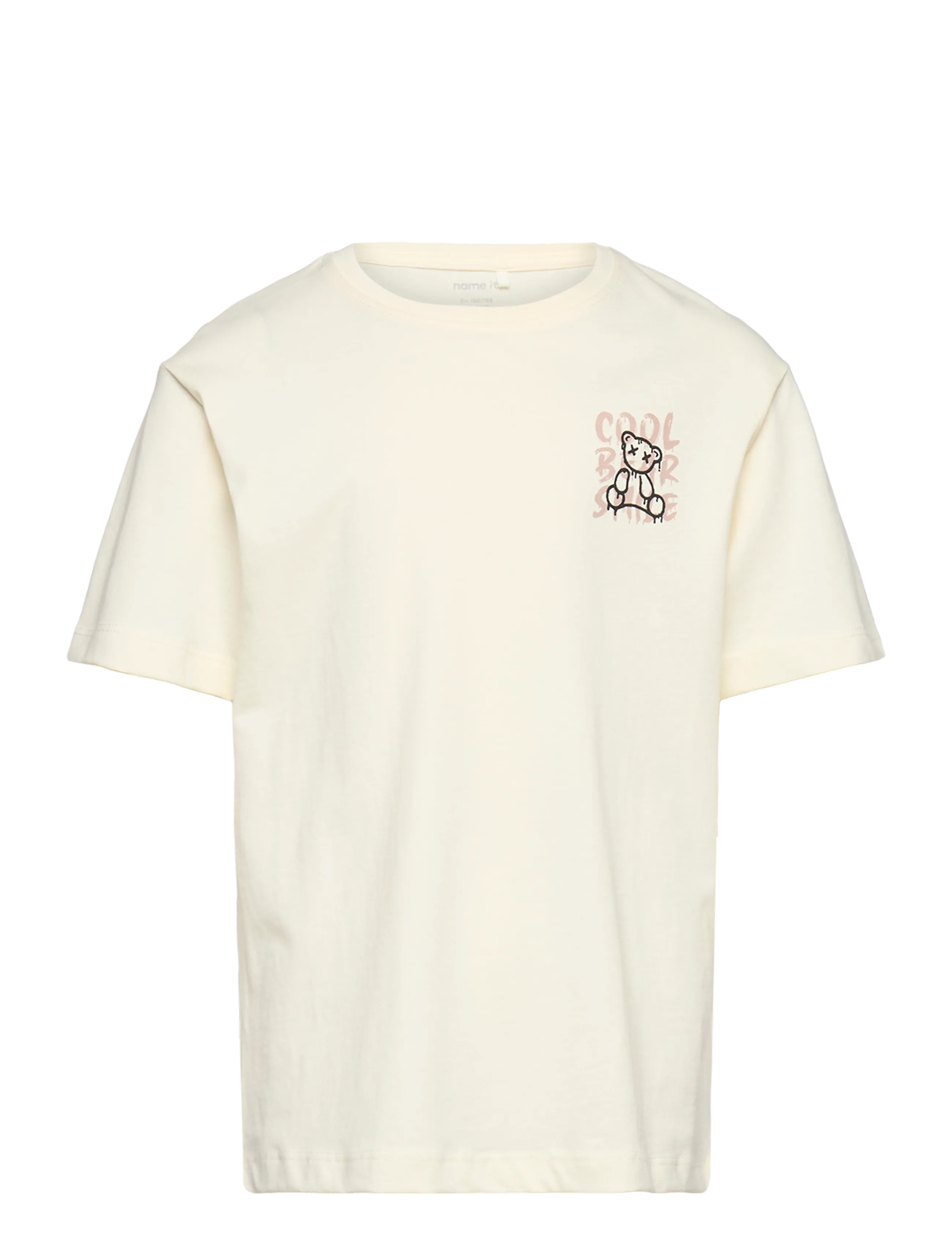 name it NKMKEMUEL SS RLX TOP BOX PS NOOS - Topid ja T-särgid - ANTIQUE WHITE / cream