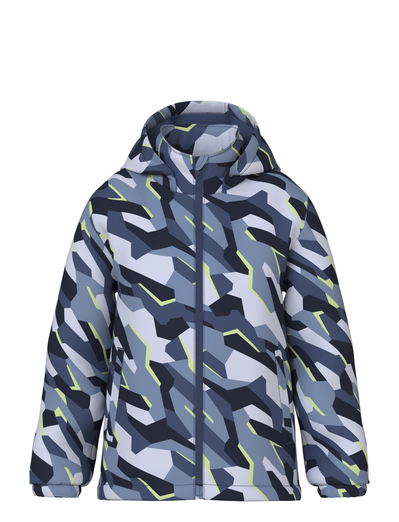 name it NKMMAX JACKET PA AOP NOOS - Skaljackor - OCEANA / blue