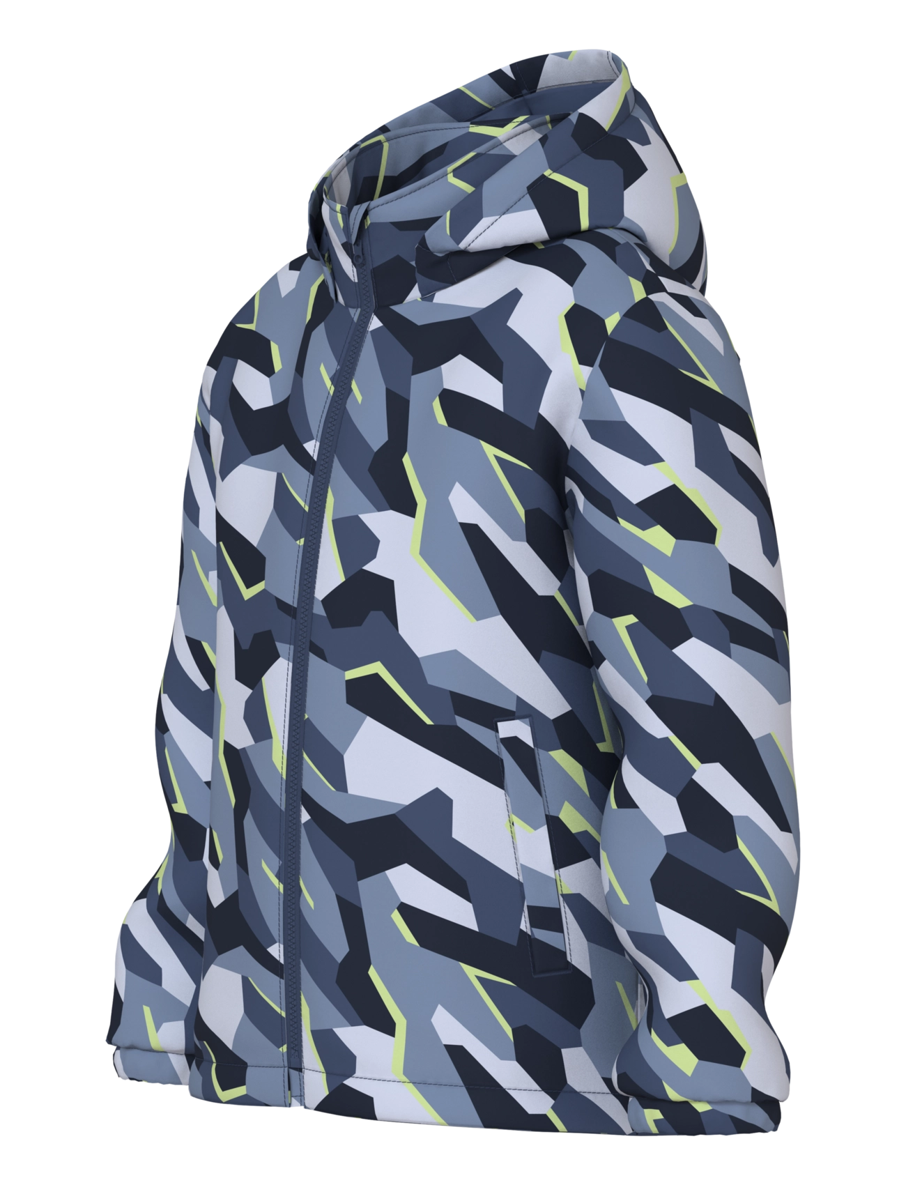 name it - NKMMAX JACKET PA AOP NOOS - skaljackor - oceana - 2