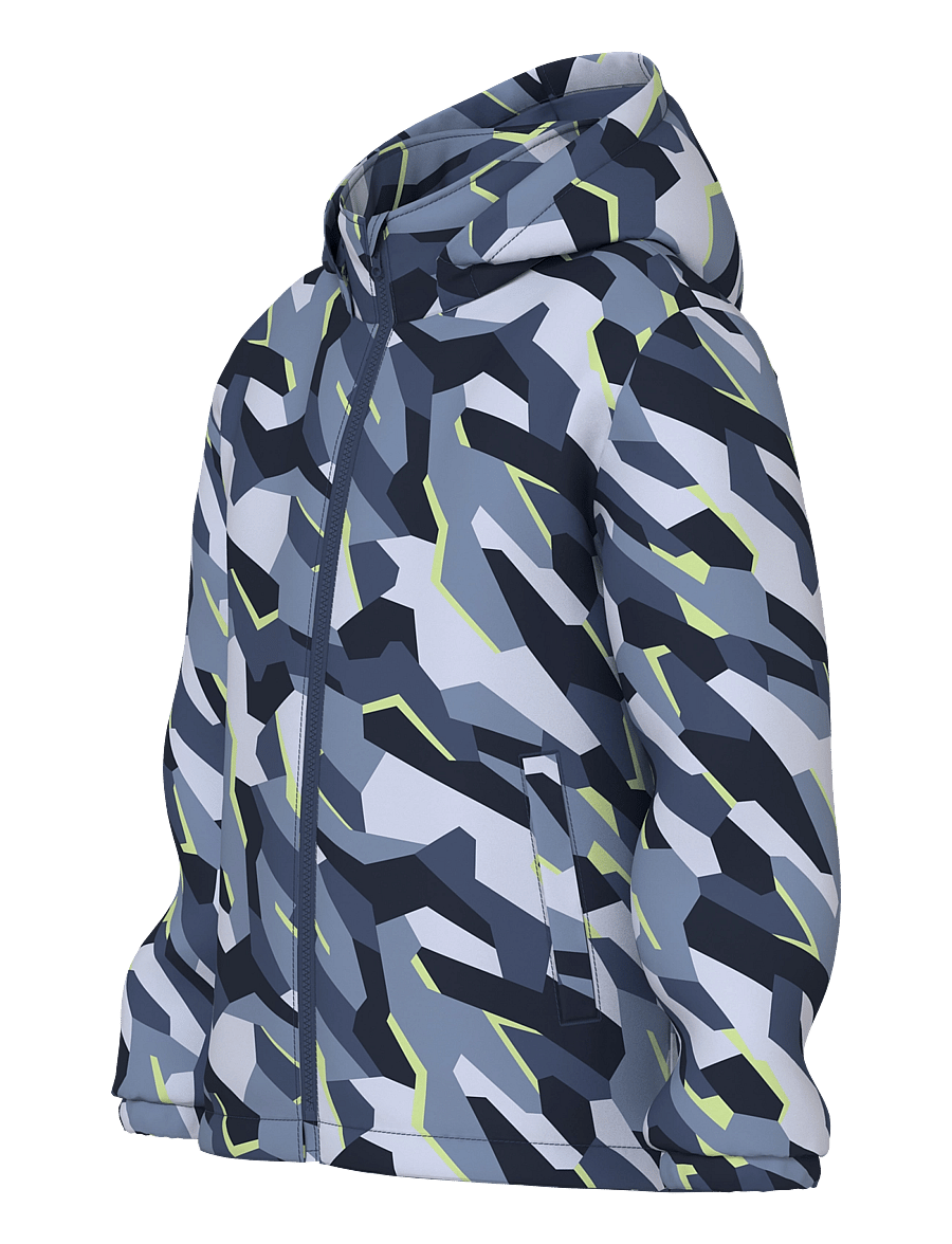 name it - NKMMAX JACKET PA AOP NOOS - skaljackor - oceana - 2