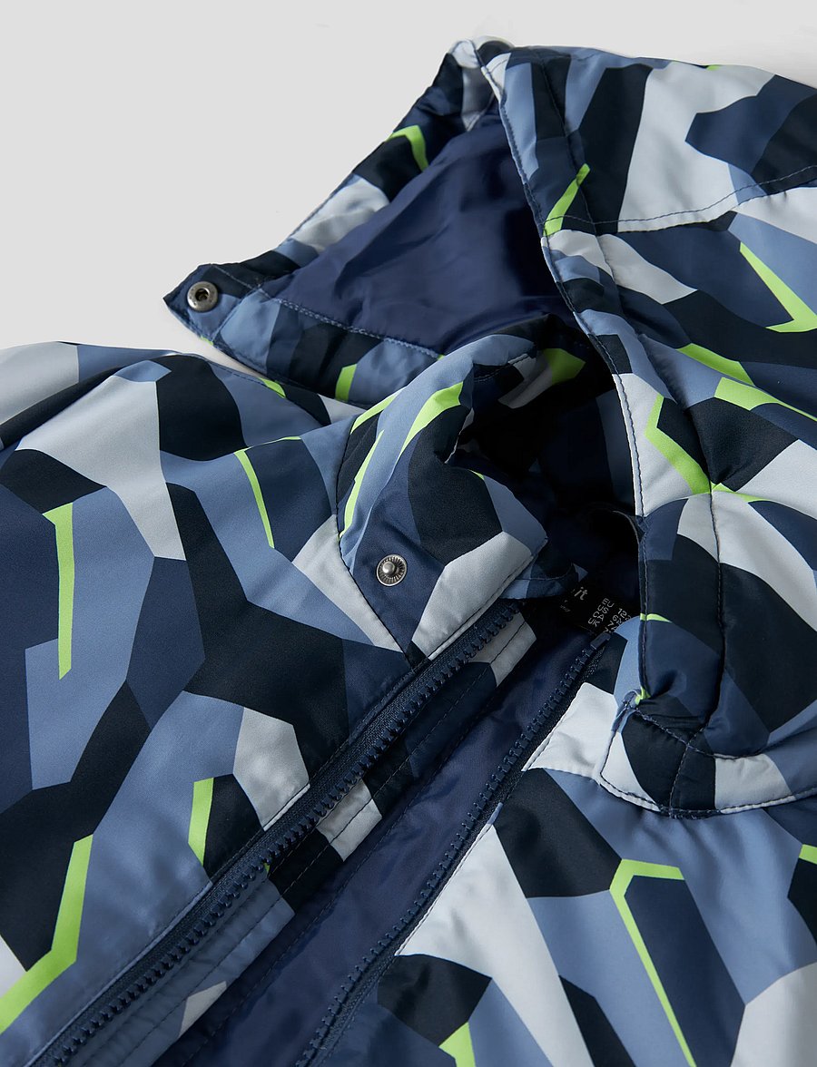 name it - NKMMAX JACKET PA AOP NOOS - shell jackets - oceana - 4