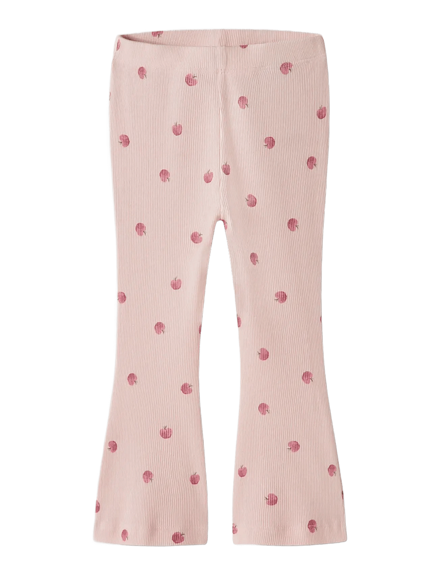 name it - NMFFOAPPLE FLARED LEGGING - leggingsit - cradle pink - 0