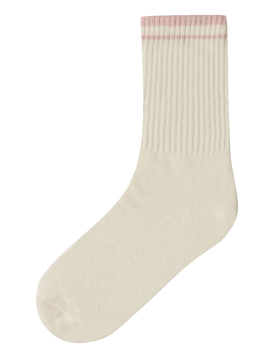 name it - NKFKETTI SOCK - strümpfe - antique white - 0