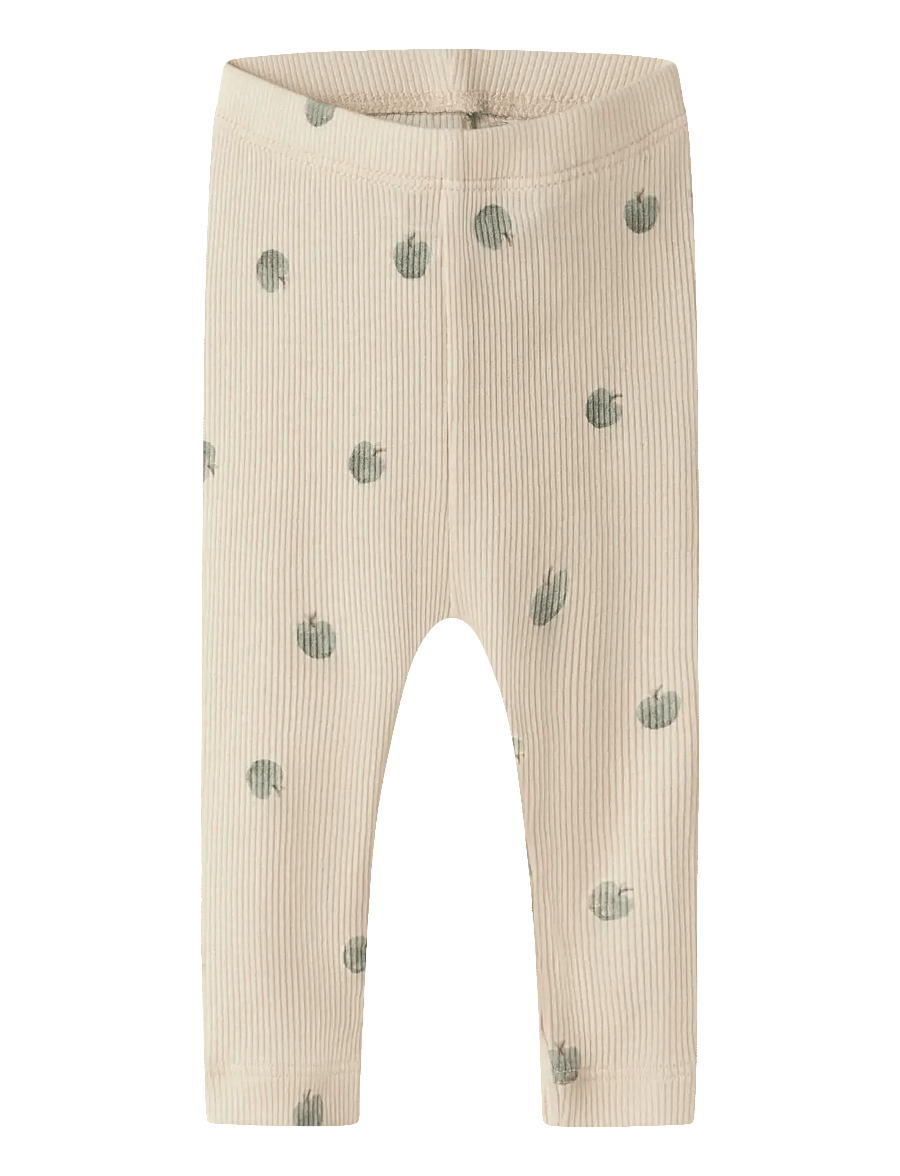 name it - NBMFOAPPLE LONG JOHN - termoleggings - almond milk - 0