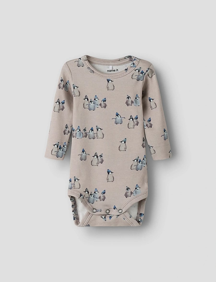 name it - NBMSANUEL LS XSL BODY - langärmelige bodys - inscrutable - 0