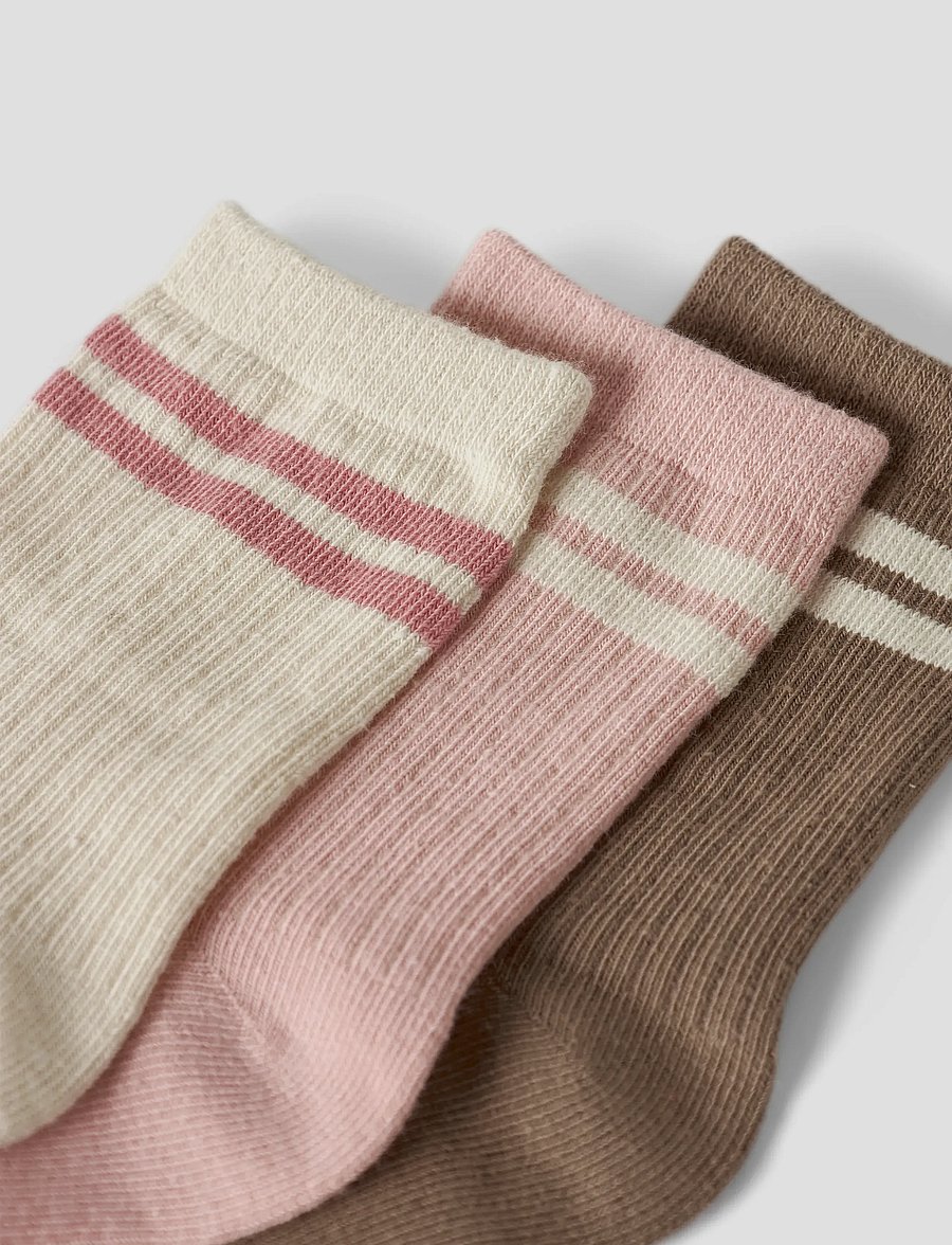 name it - NMFKIMIS 3P SOCK - strømper - antique white - 3