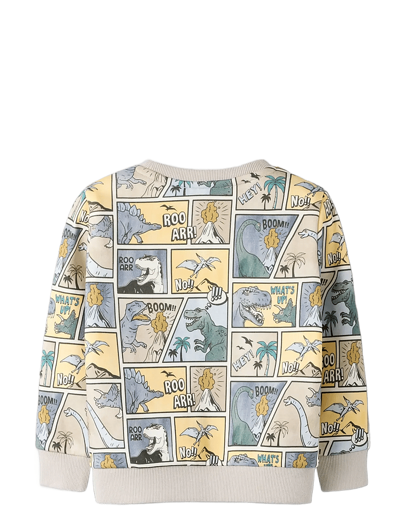 name it - NMMSIKALAS LS NREG SWE BRU - sweatshirts - peyote - 2