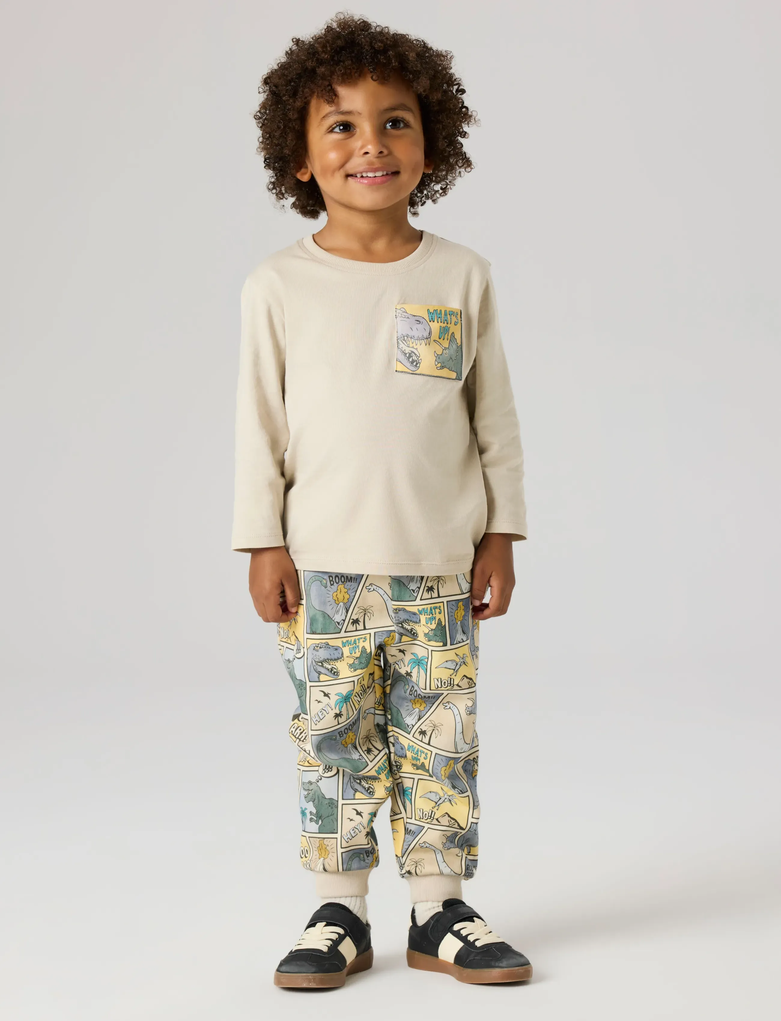 name it - NMMSIKALAS NREG PANT SWE BRU - trousers - peyote - 4