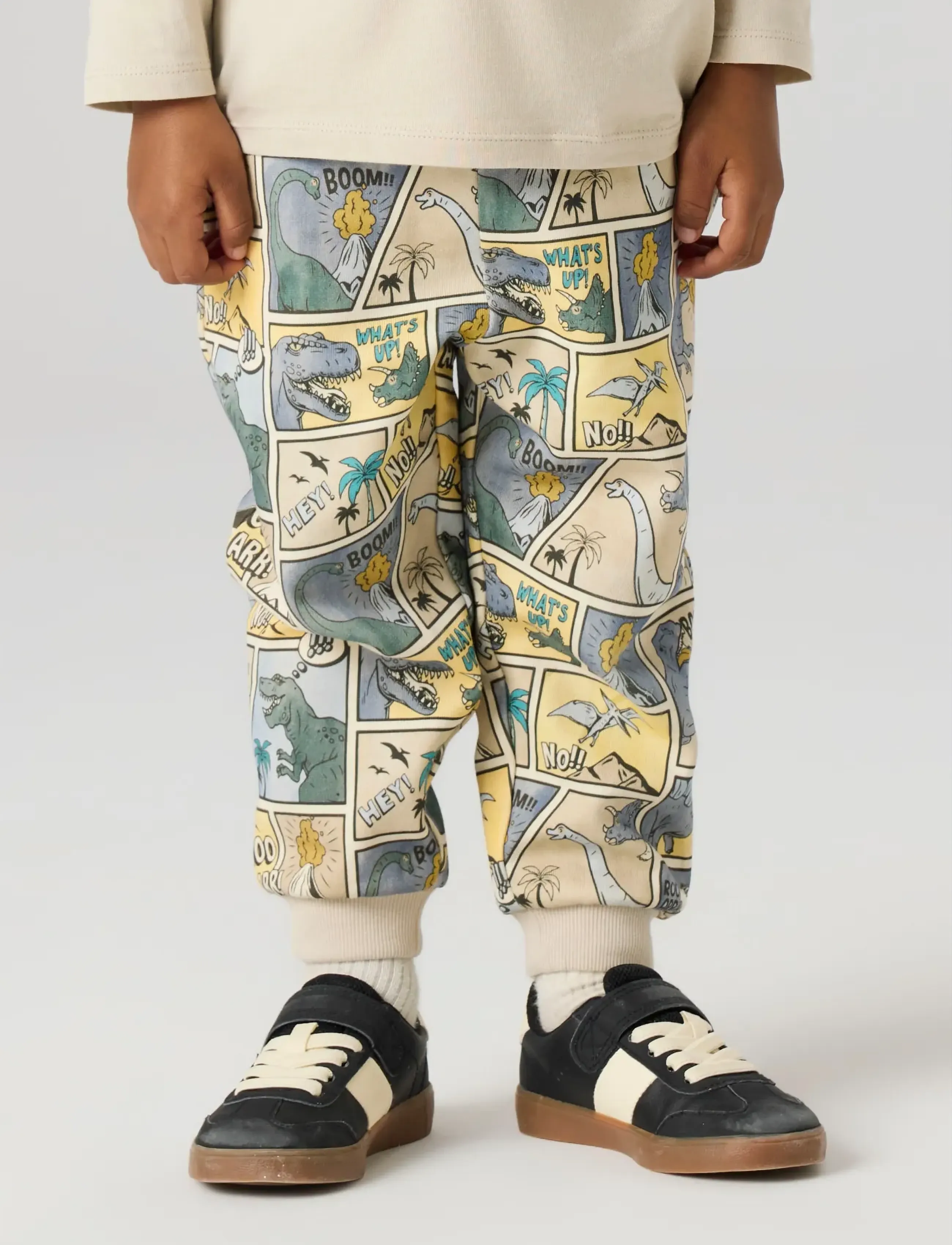 name it - NMMSIKALAS NREG PANT SWE BRU - trousers - peyote - 5