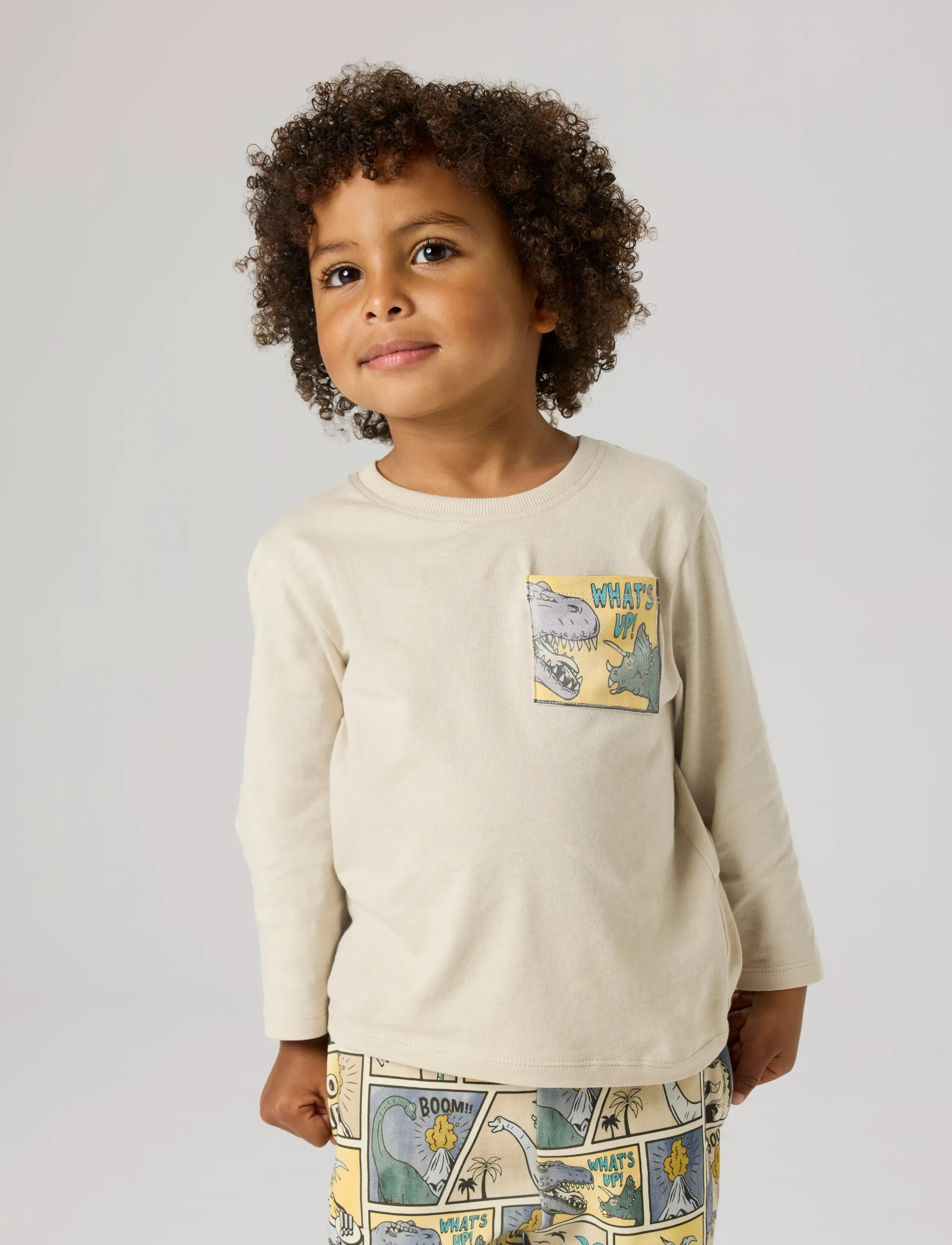 name it - NMMSIKALASI LS NREG TOP - langærmede t-shirts - peyote - 5