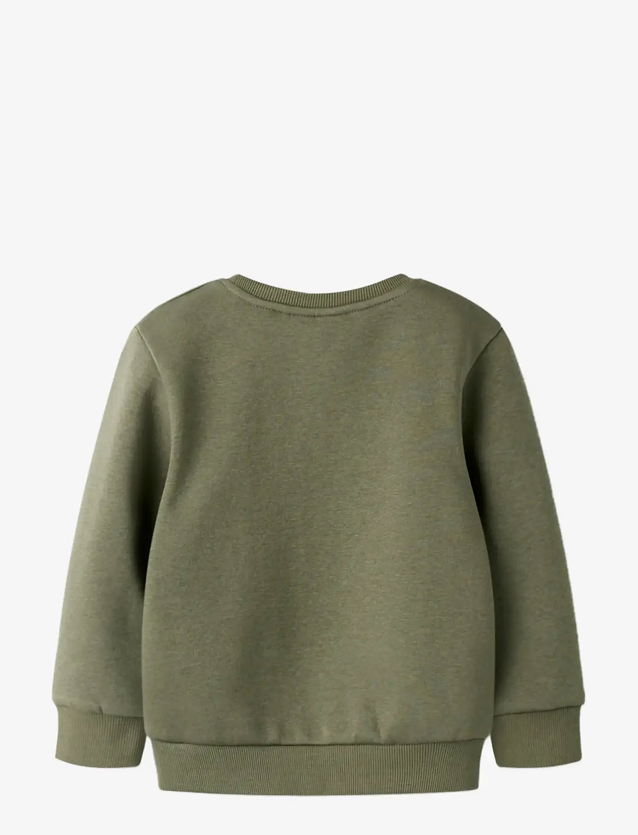 name it - NMMSIGURT LS NREG SWE BRU - sweatshirts - dusty olive - 1
