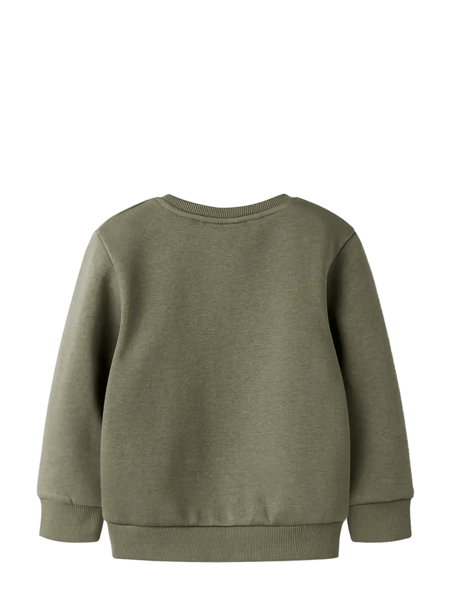 name it - NMMSIGURT LS NREG SWE BRU - sweatshirts - dusty olive - 1