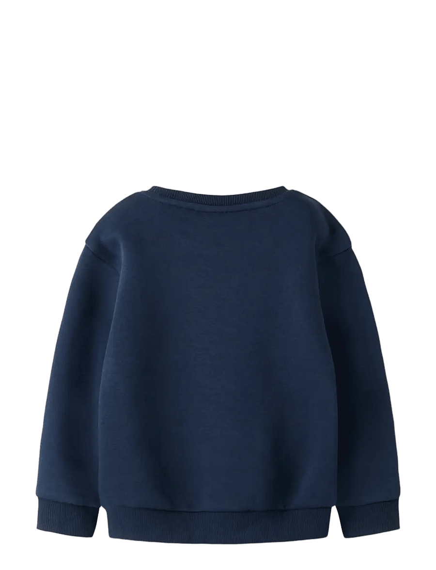 name it - NMMSIGURT LS NREG SWE BRU - sweatshirts - navy blazer - 1