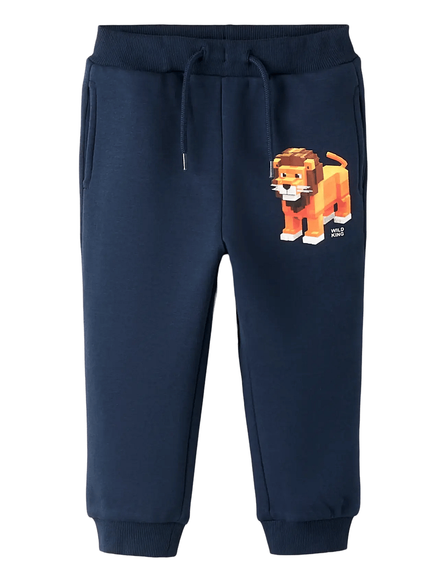 name it - NMMSIGURT NREG PANT SWE BRU - babybyxor - navy blazer - 1
