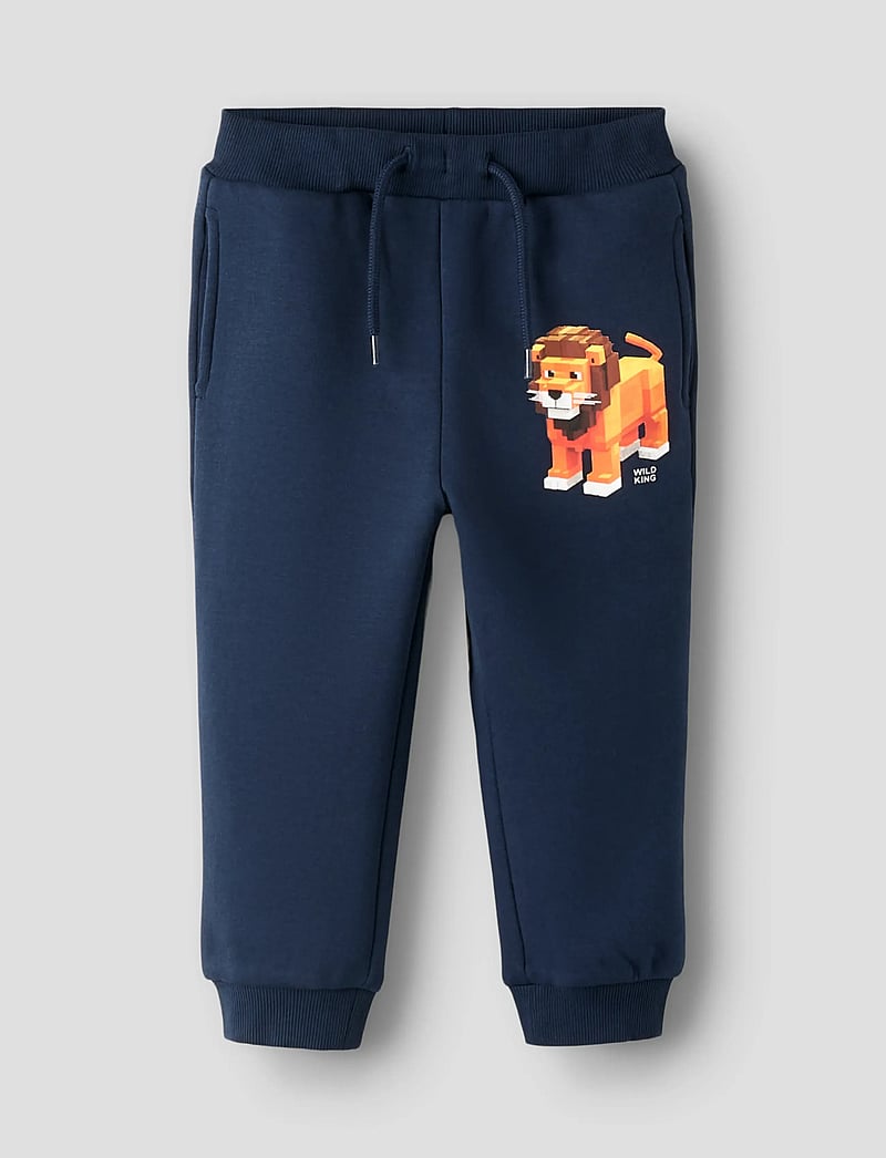 name it - NMMSIGURT NREG PANT SWE BRU - babybukser - navy blazer - 0