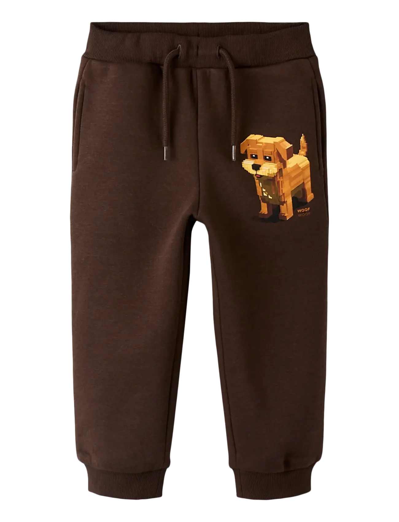 name it NMMSIGURT NREG PANT SWE BRU - Underdele - SEAL BROWN / brown