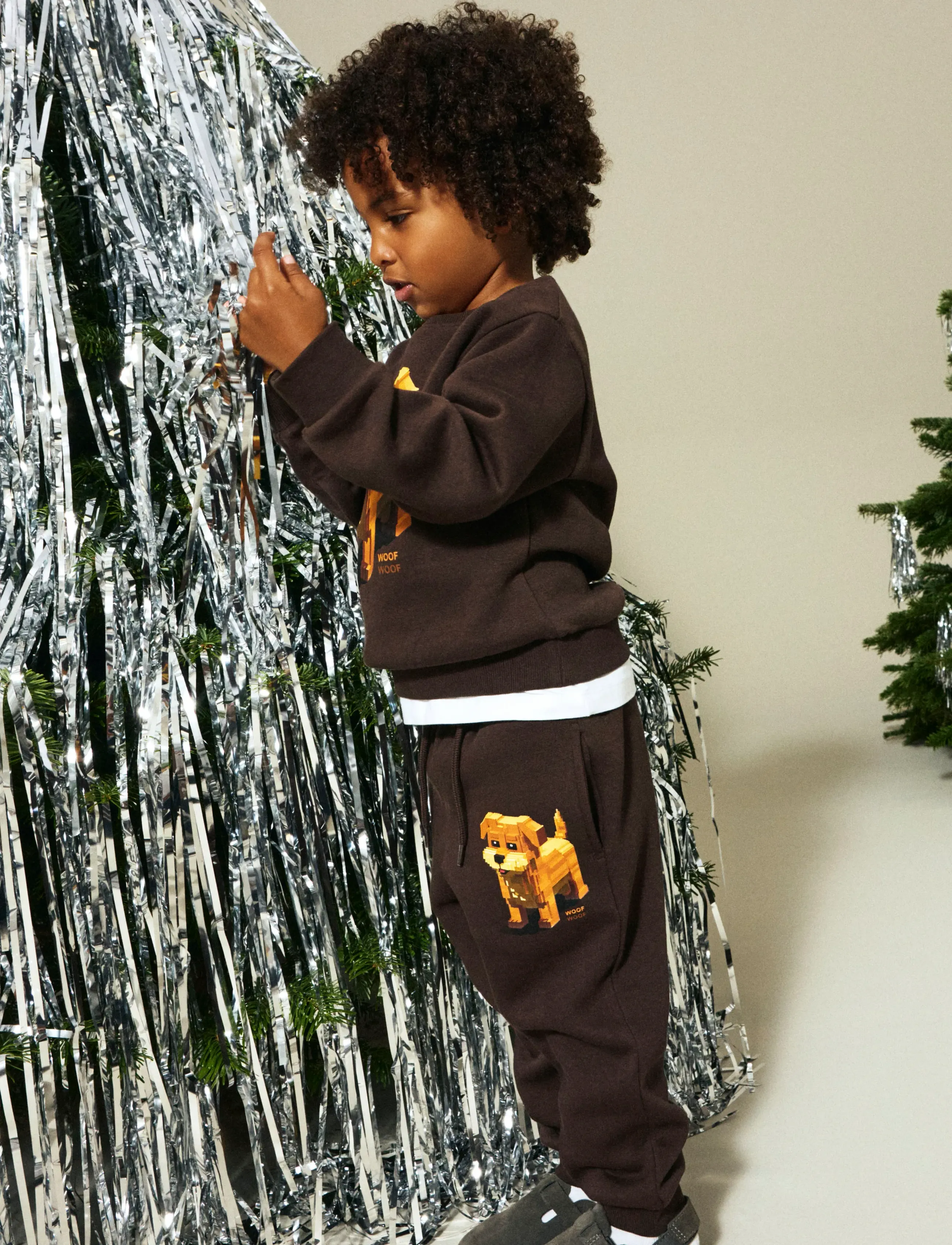 name it - NMMSIGURT NREG PANT SWE BRU - gode sommertilbud - seal brown - 4