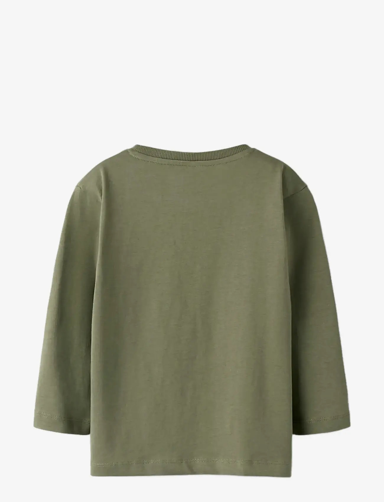 name it - NMMSALAN LS NREG TOP - langærmede t-shirts - dusty olive - 1