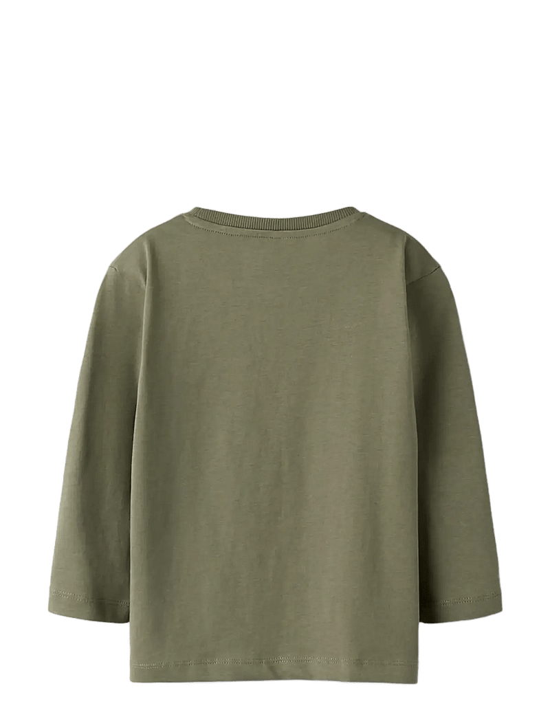 name it - NMMSALAN LS NREG TOP - langærmede t-shirts - dusty olive - 2