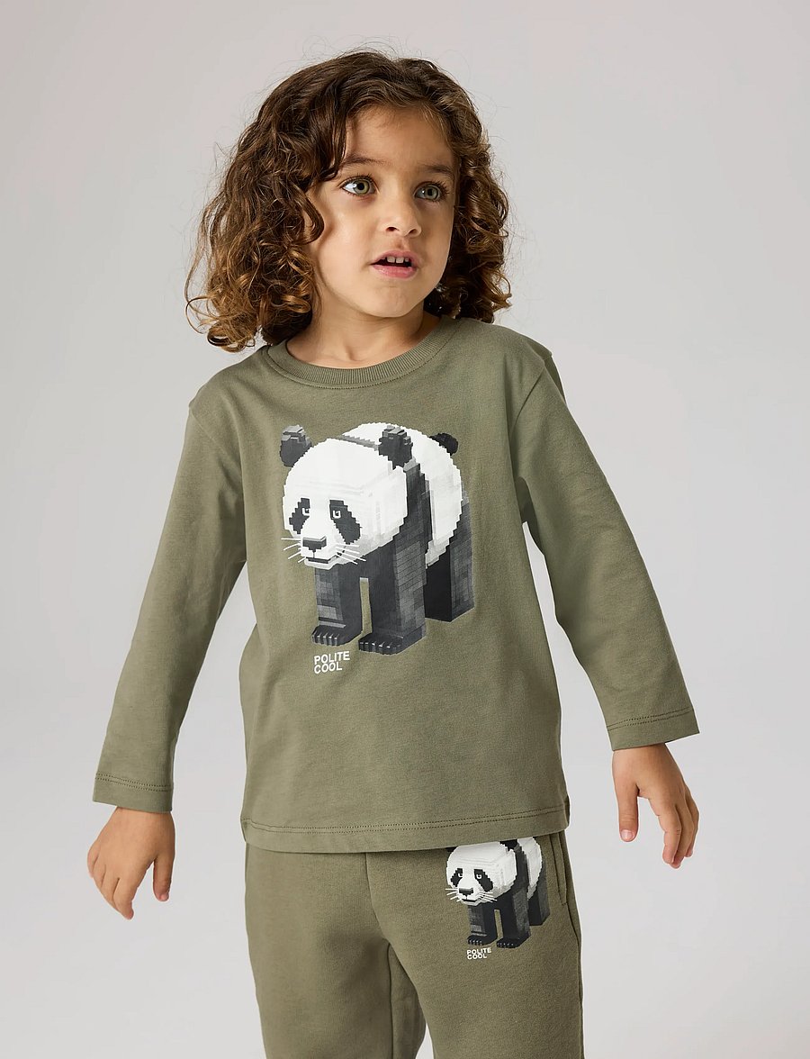 name it - NMMSALAN LS NREG TOP - langærmede t-shirts - dusty olive - 5