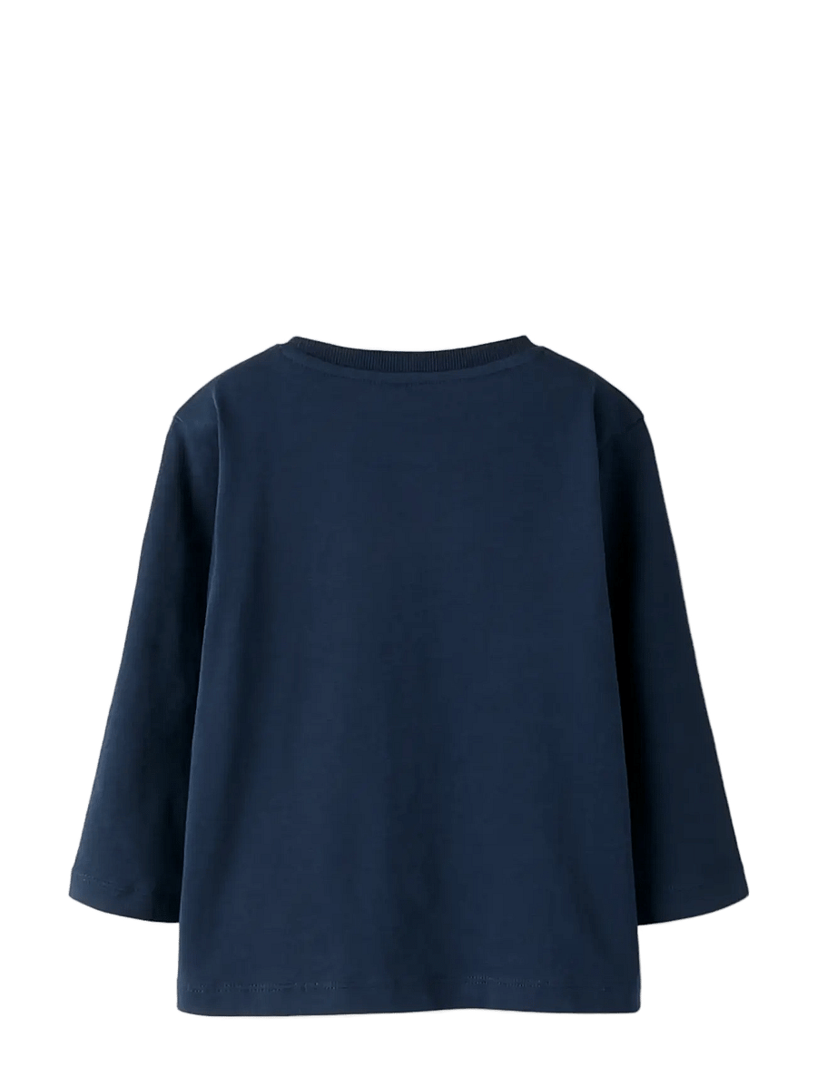 name it - NMMSALAN LS NREG TOP - langærmede t-shirts - navy blazer - 2