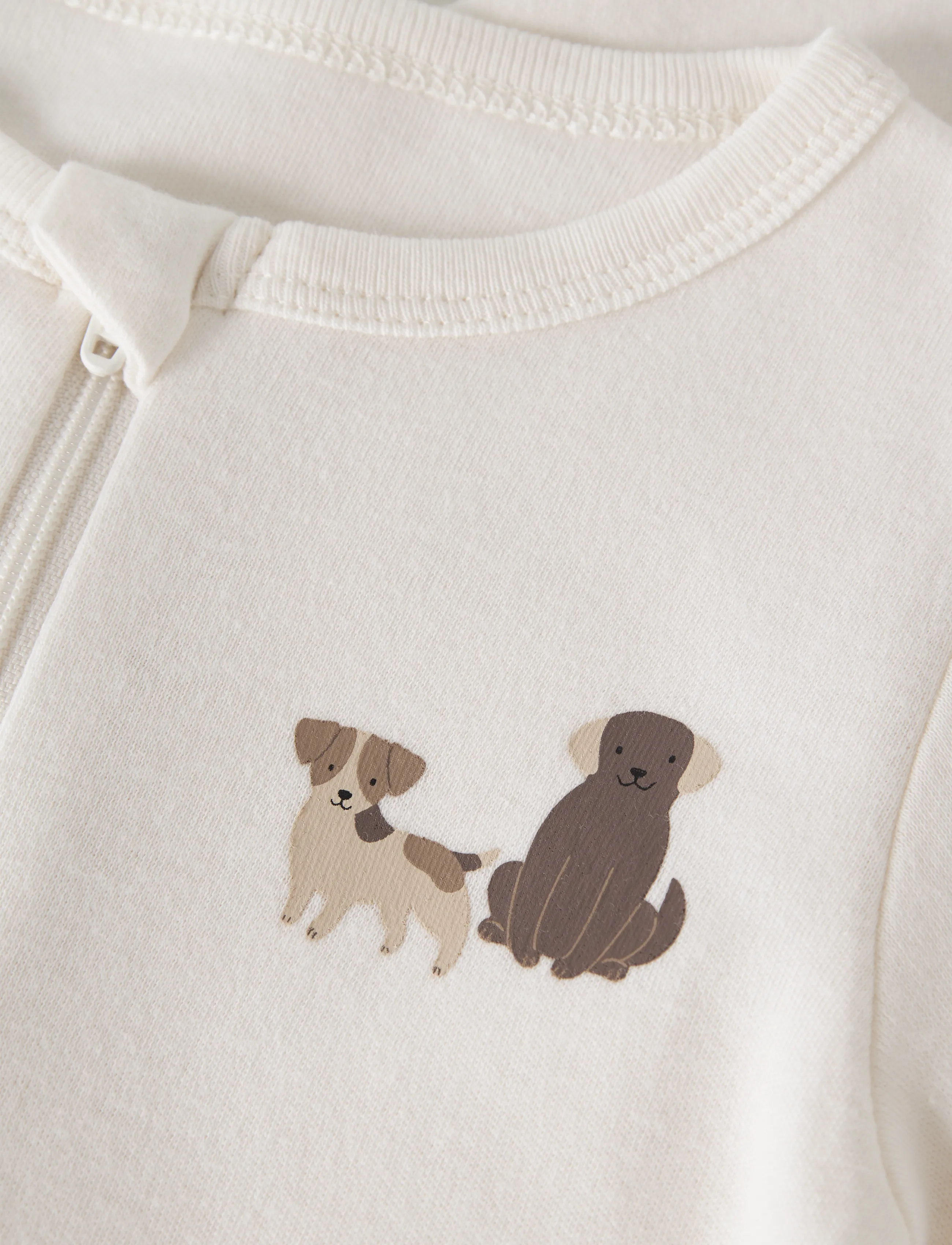 name it - NBMNIGHTSUIT 2P ZIP FF DOG NOOS - green milieu - 4