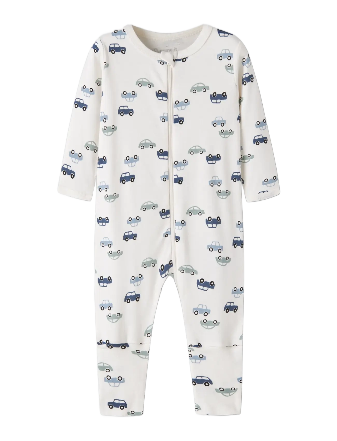 name it - NBMNIGHTSUIT 2P ZIP FF CAR NOOS - jet stream - 2