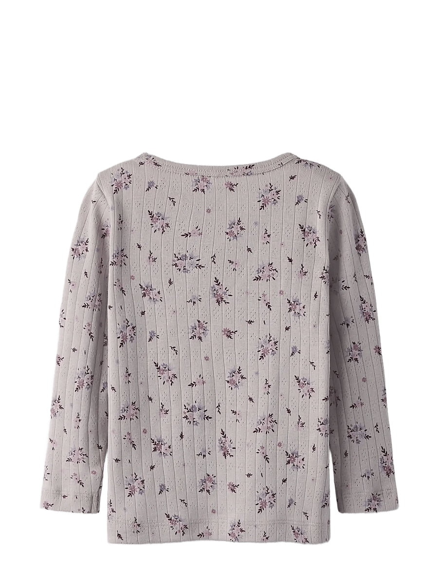 name it - NMFSIMONE LS SLIM TOP - pikkade varrukatega t-särgid - ashes of roses - 2