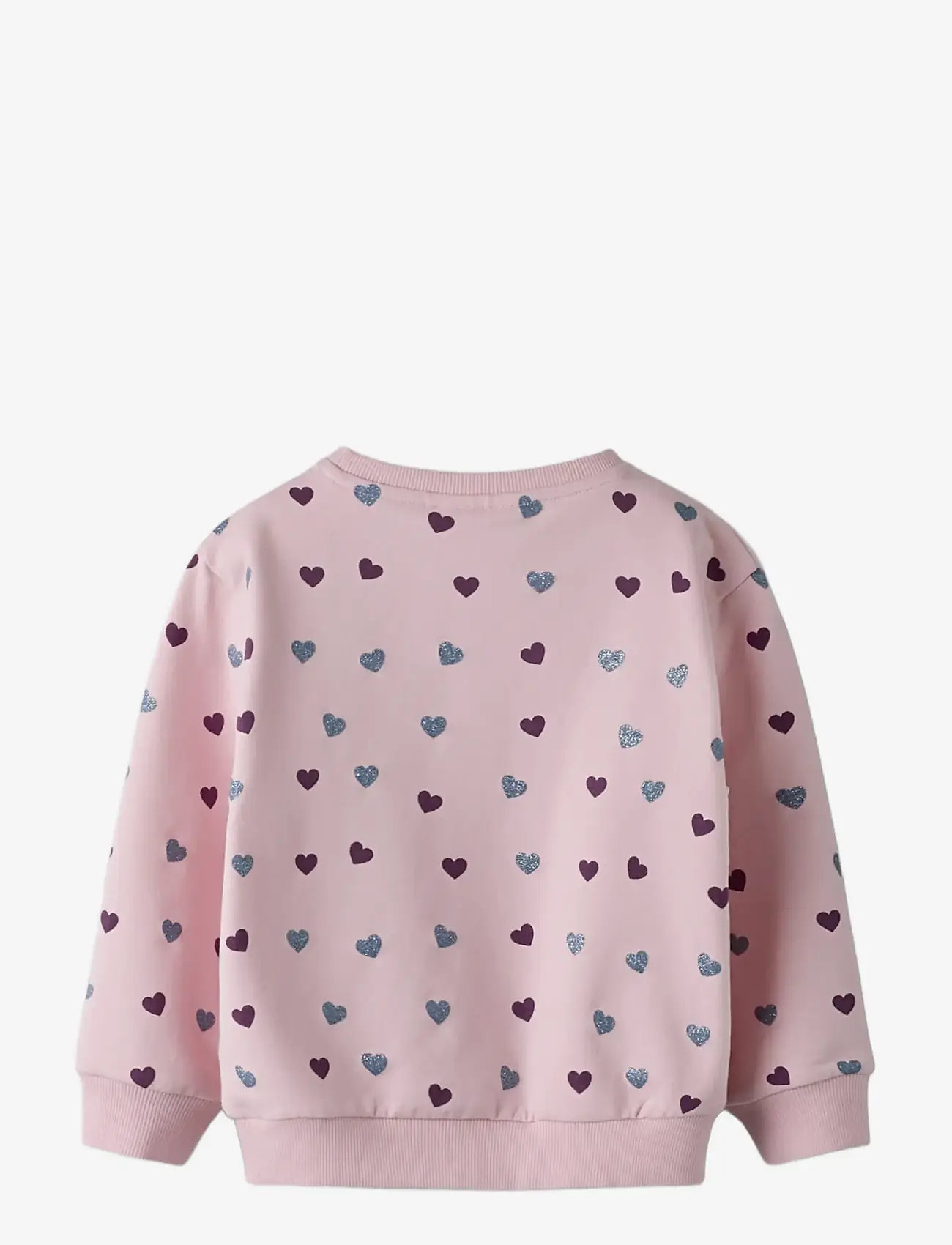 name it - NMFSOLEA LS NREG SWE BRU - sweatshirts - parfait pink - 2