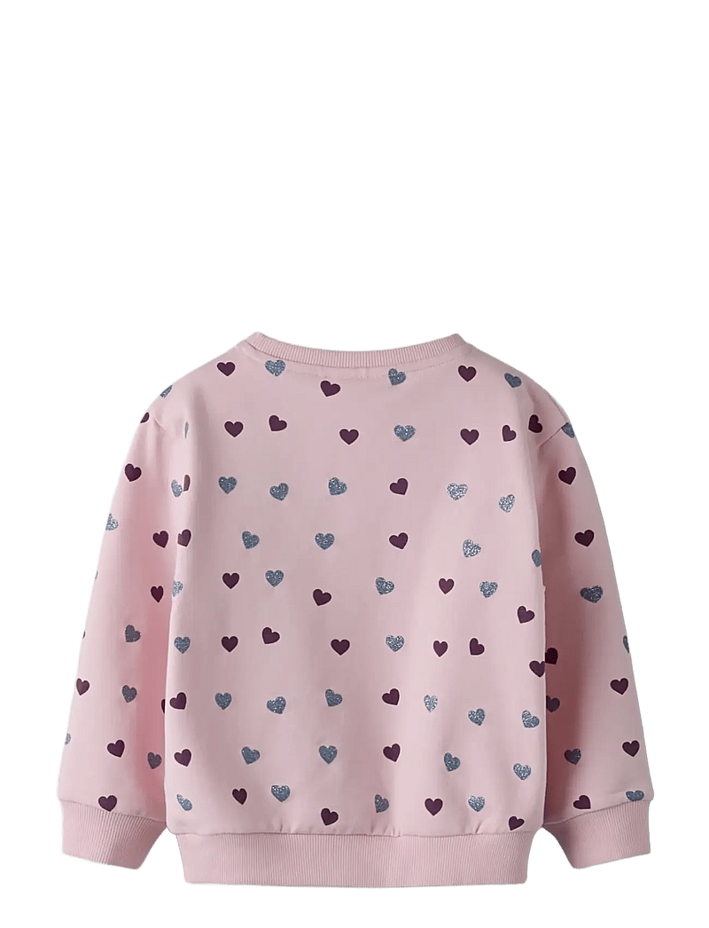 name it - NMFSOLEA LS NREG SWE BRU - sweatshirts - parfait pink - 2