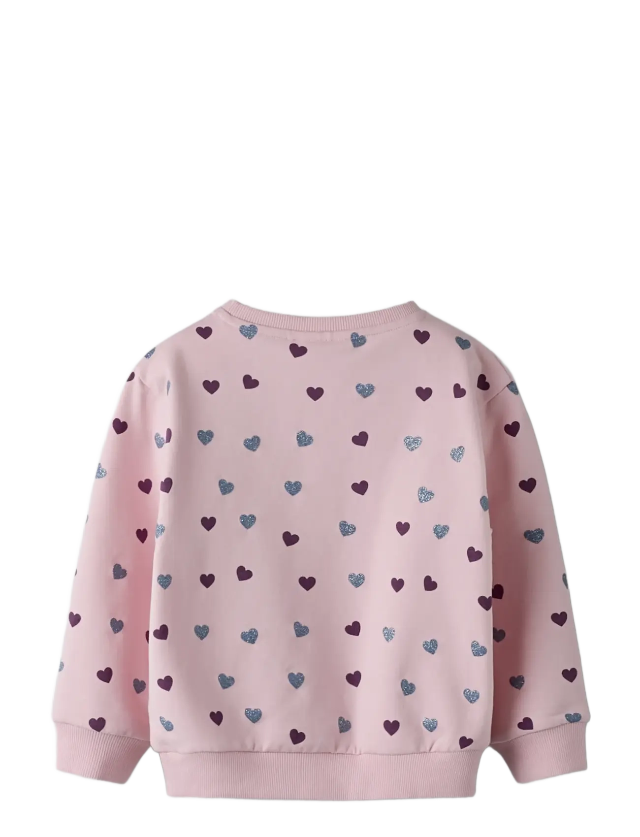 name it - NMFSOLEA LS NREG SWE BRU - džemperiai - parfait pink - 2