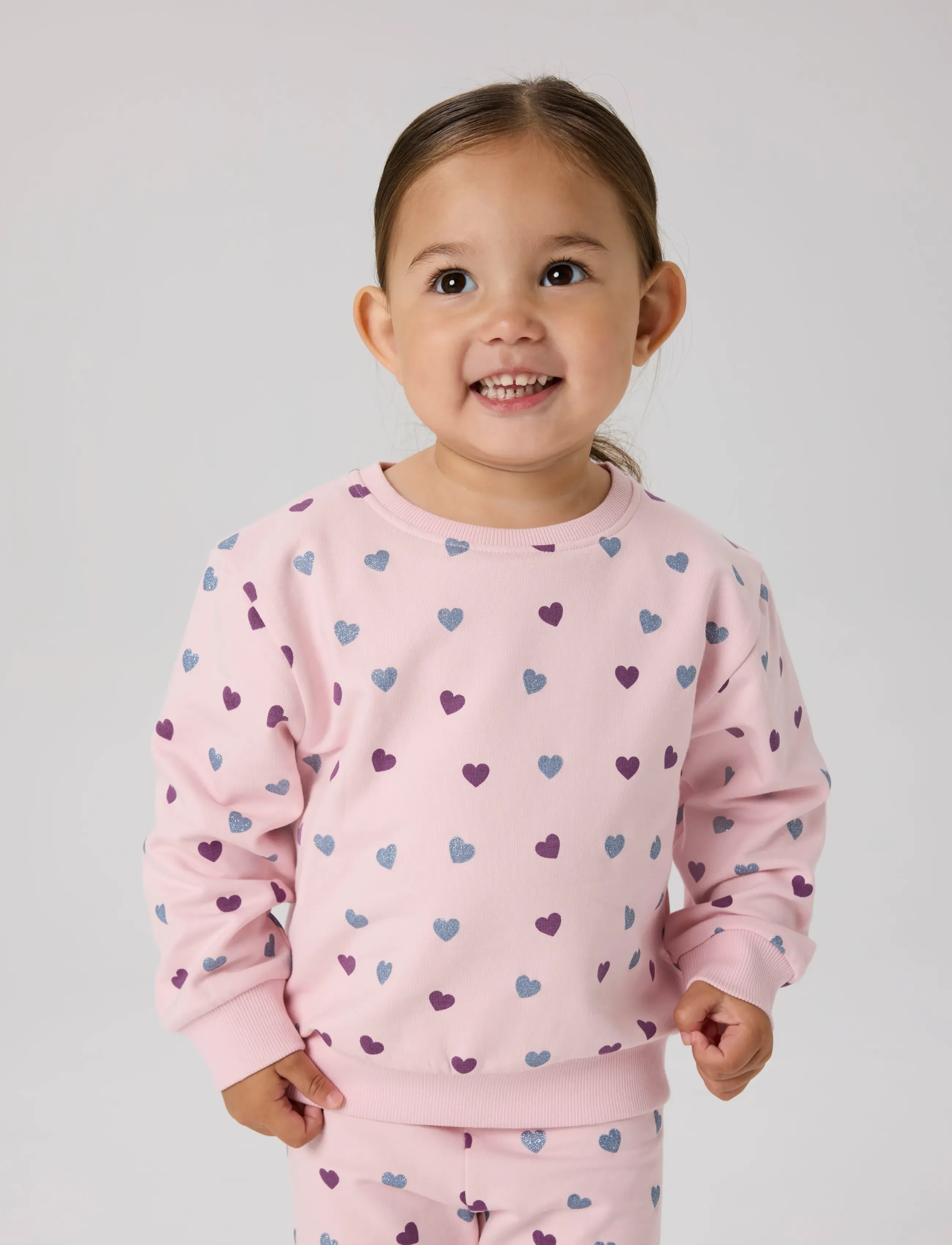 name it NMFSOLEA LS NREG SWE BRU - Sweatshirts & Kapuzenpullover - PARFAIT PINK / pink/rose