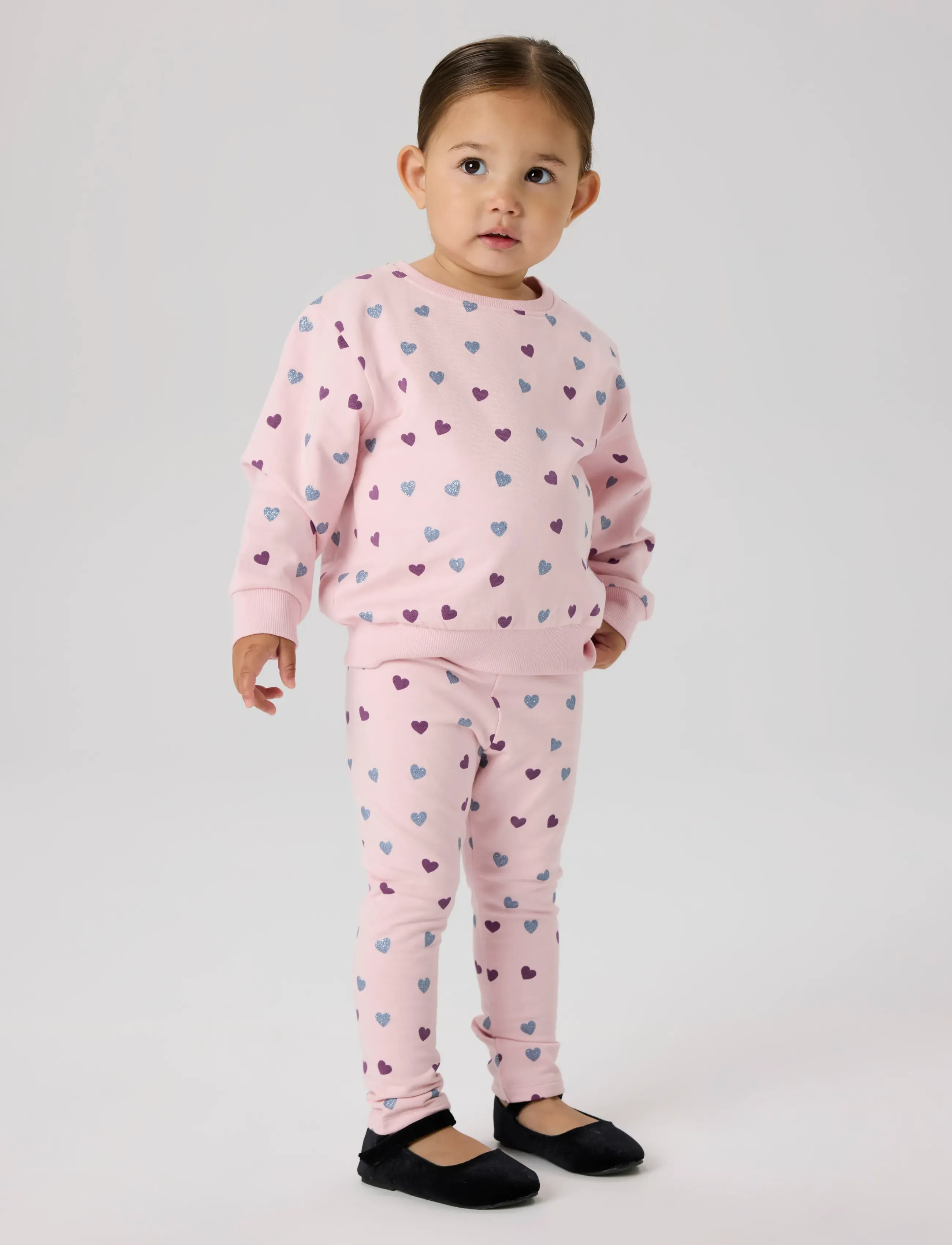 name it - NMFSOLEA LS NREG SWE BRU - džemperiai - parfait pink - 3